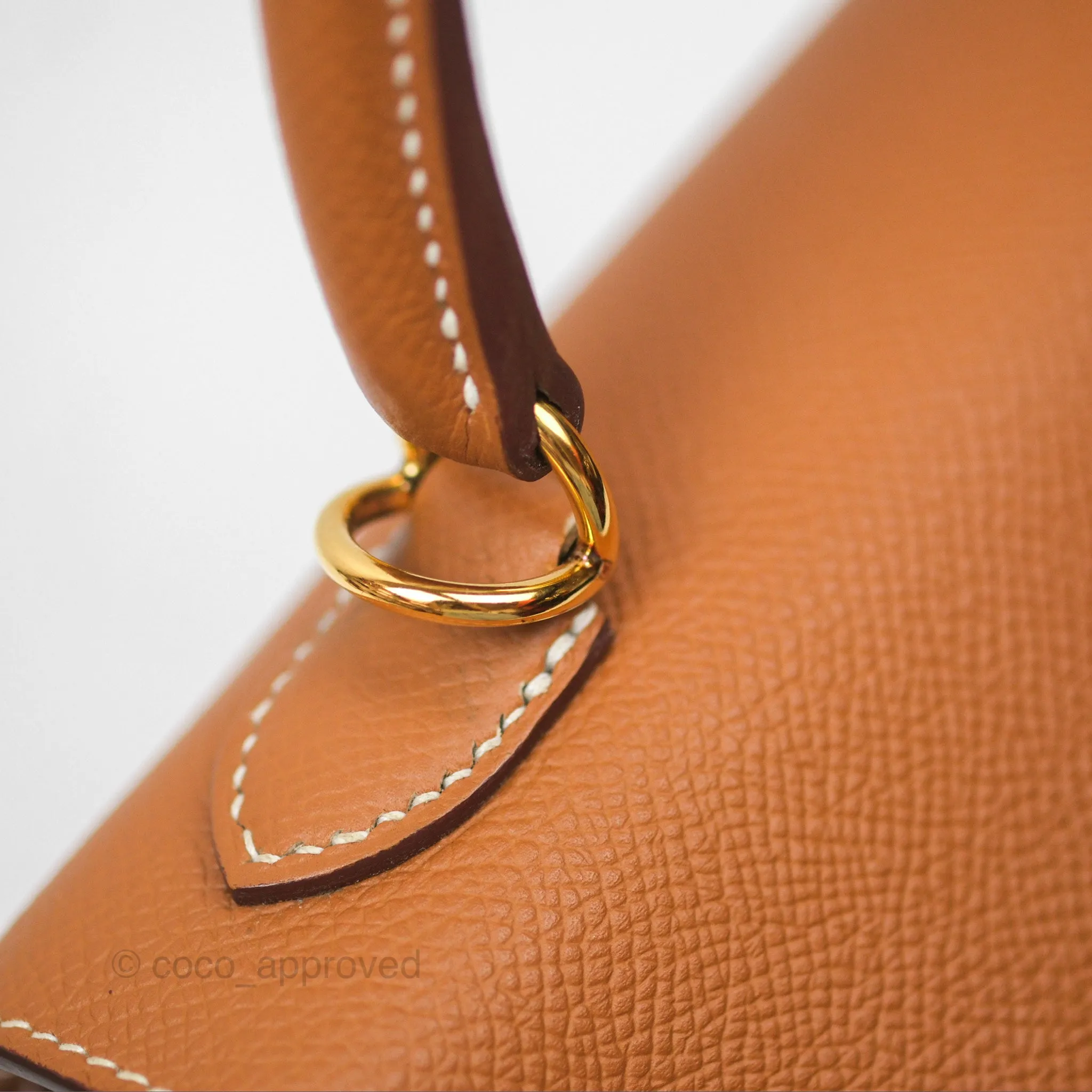 Herms Kelly 25 Sellier Gold 37 Epsom Gold Hardware