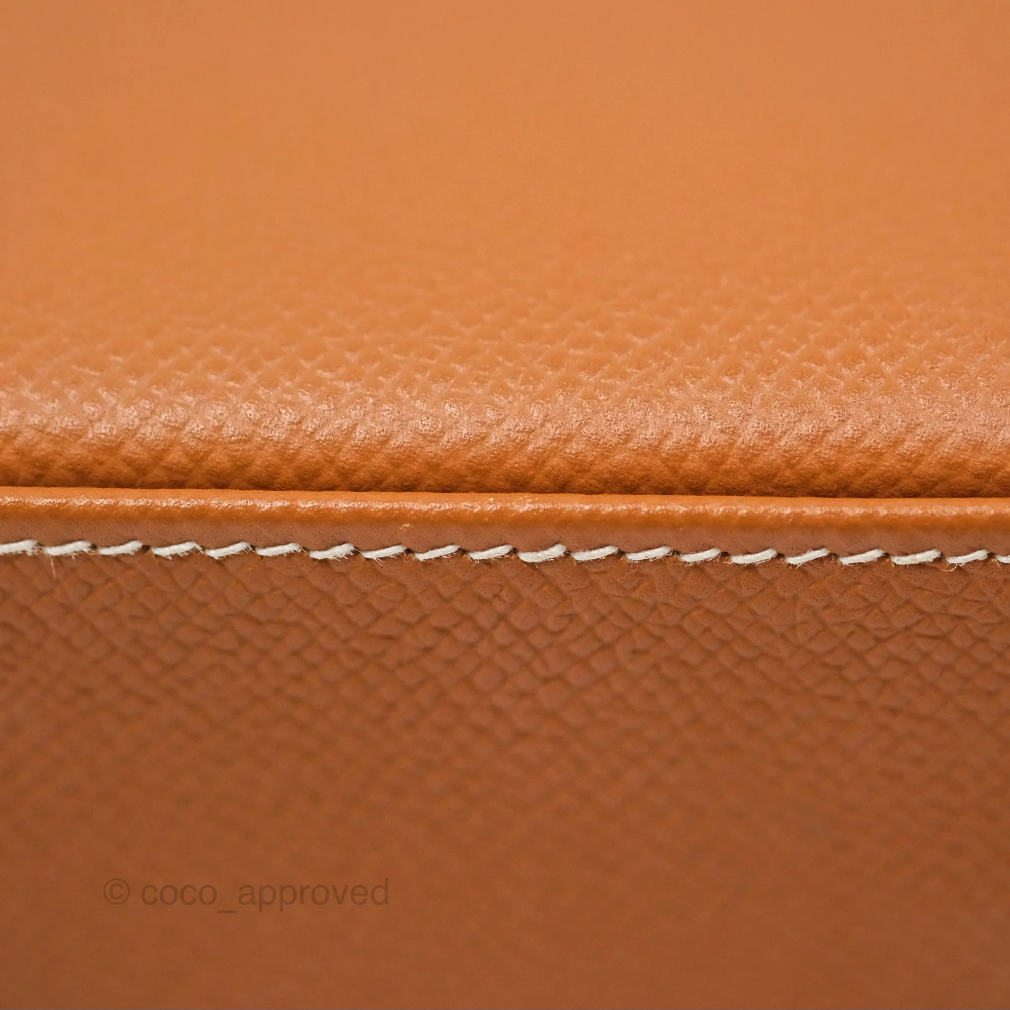Herms Kelly 25 Sellier Gold 37 Epsom Gold Hardware