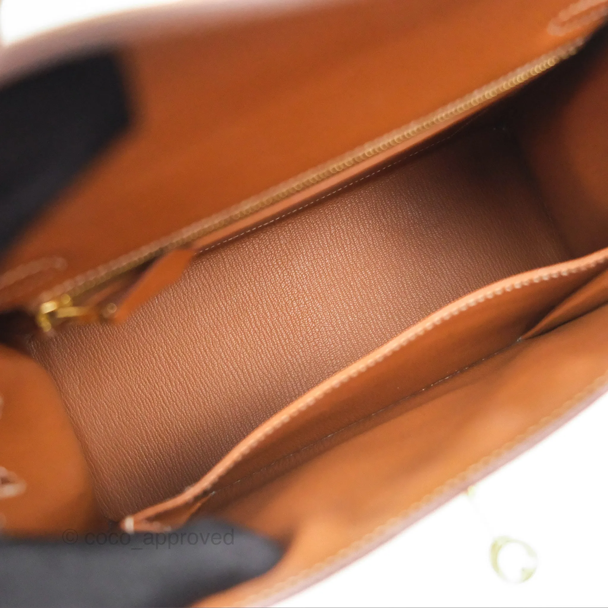 Herms Kelly 25 Sellier Gold 37 Epsom Gold Hardware