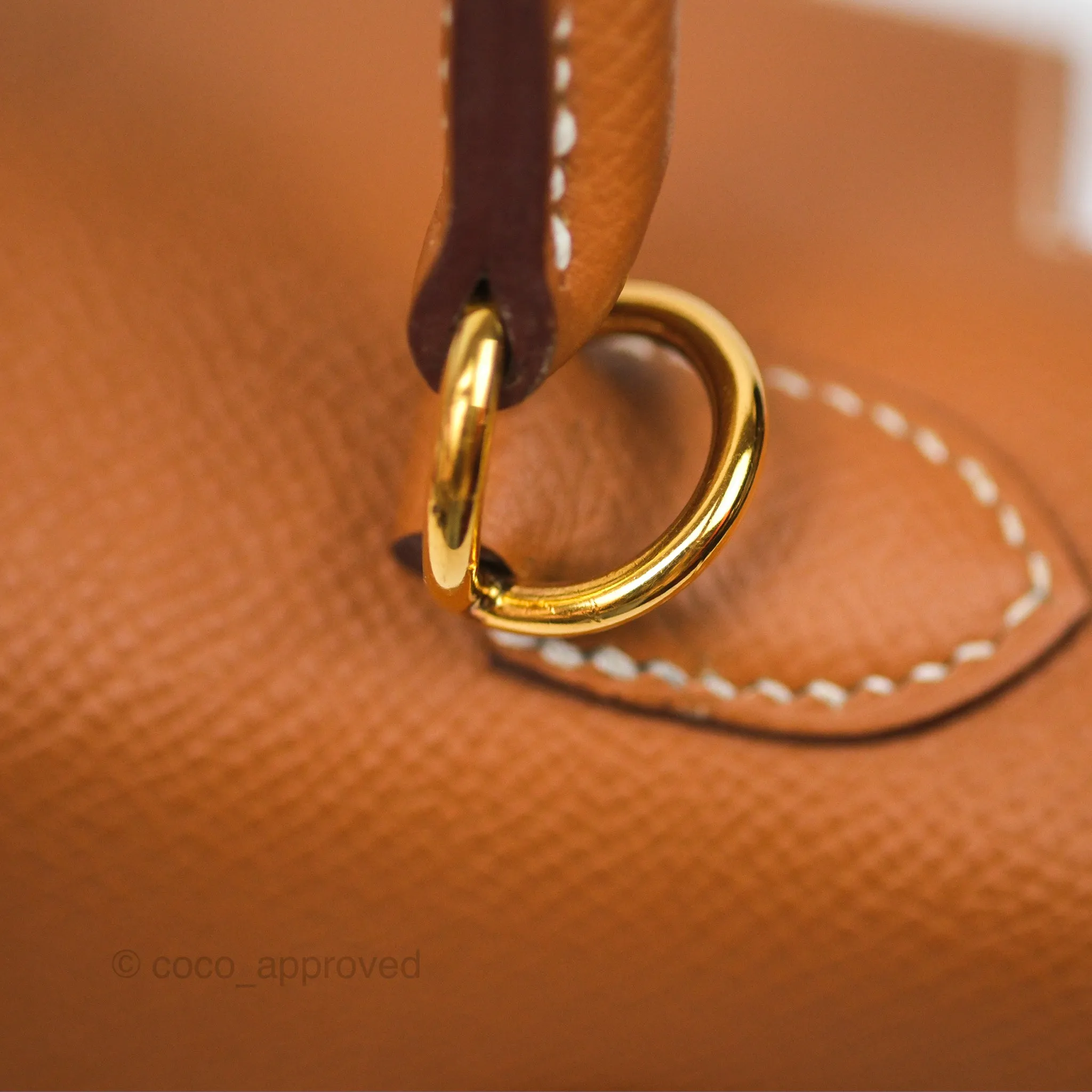 Herms Kelly 25 Sellier Gold 37 Epsom Gold Hardware