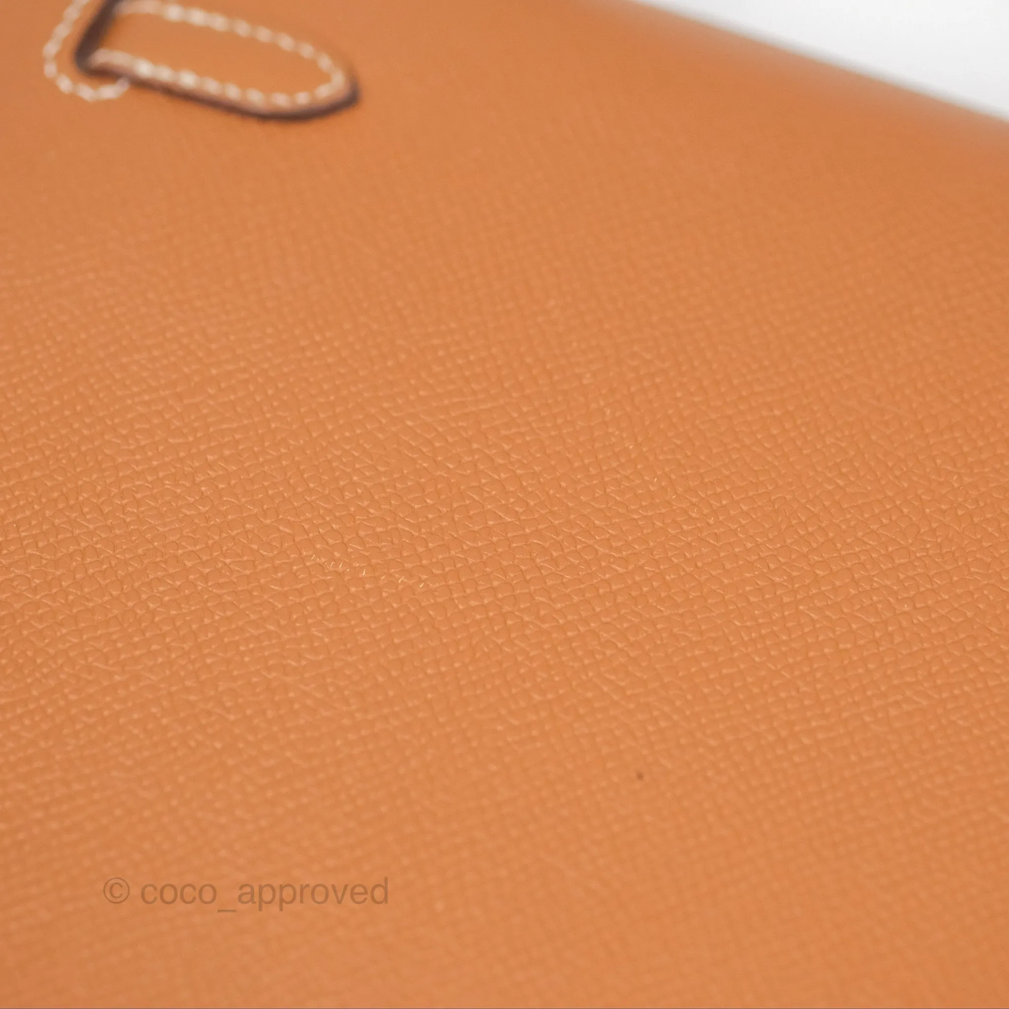 Herms Kelly 25 Sellier Gold 37 Epsom Gold Hardware