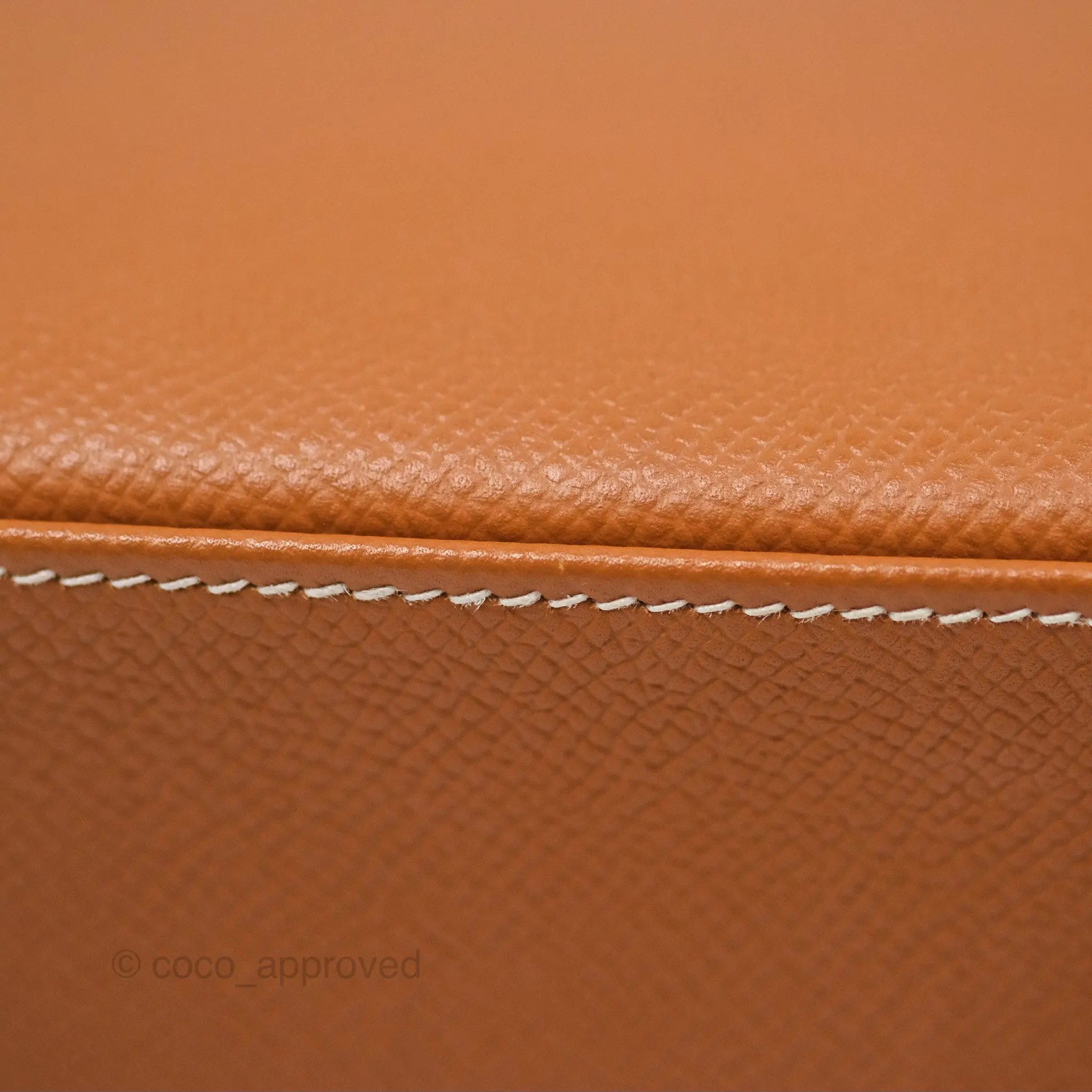 Herms Kelly 25 Sellier Gold 37 Epsom Gold Hardware