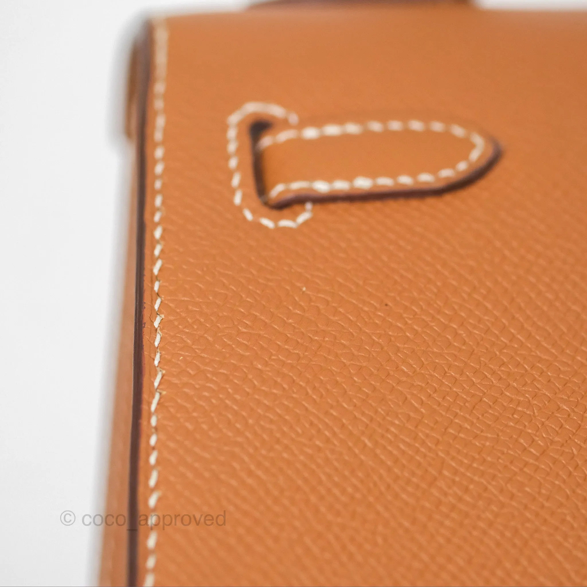 Herms Kelly 25 Sellier Gold 37 Epsom Gold Hardware