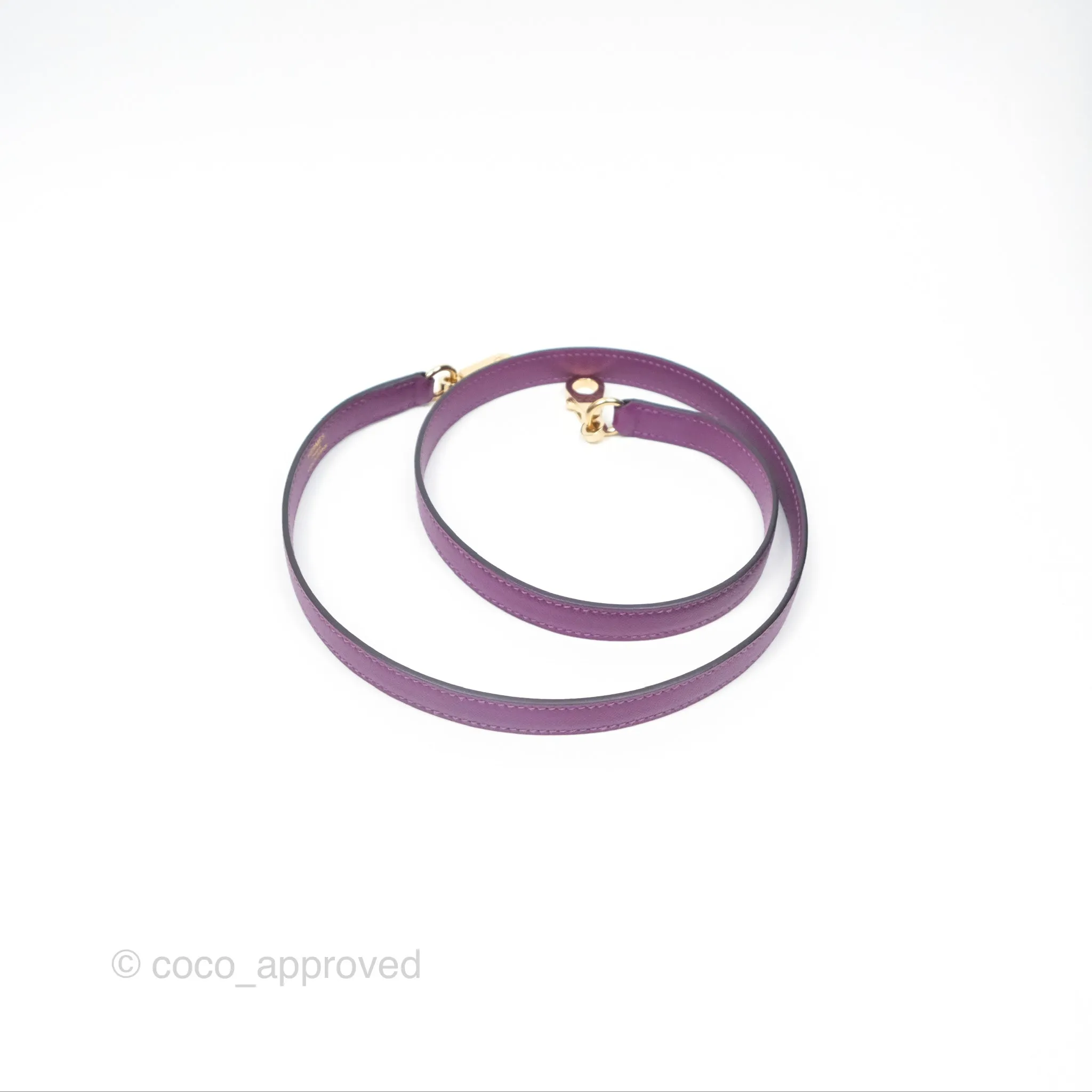 Herms Kelly 25 Sellier Touch Anemone/ Amethyste Madame/ Croc Gold Hardware