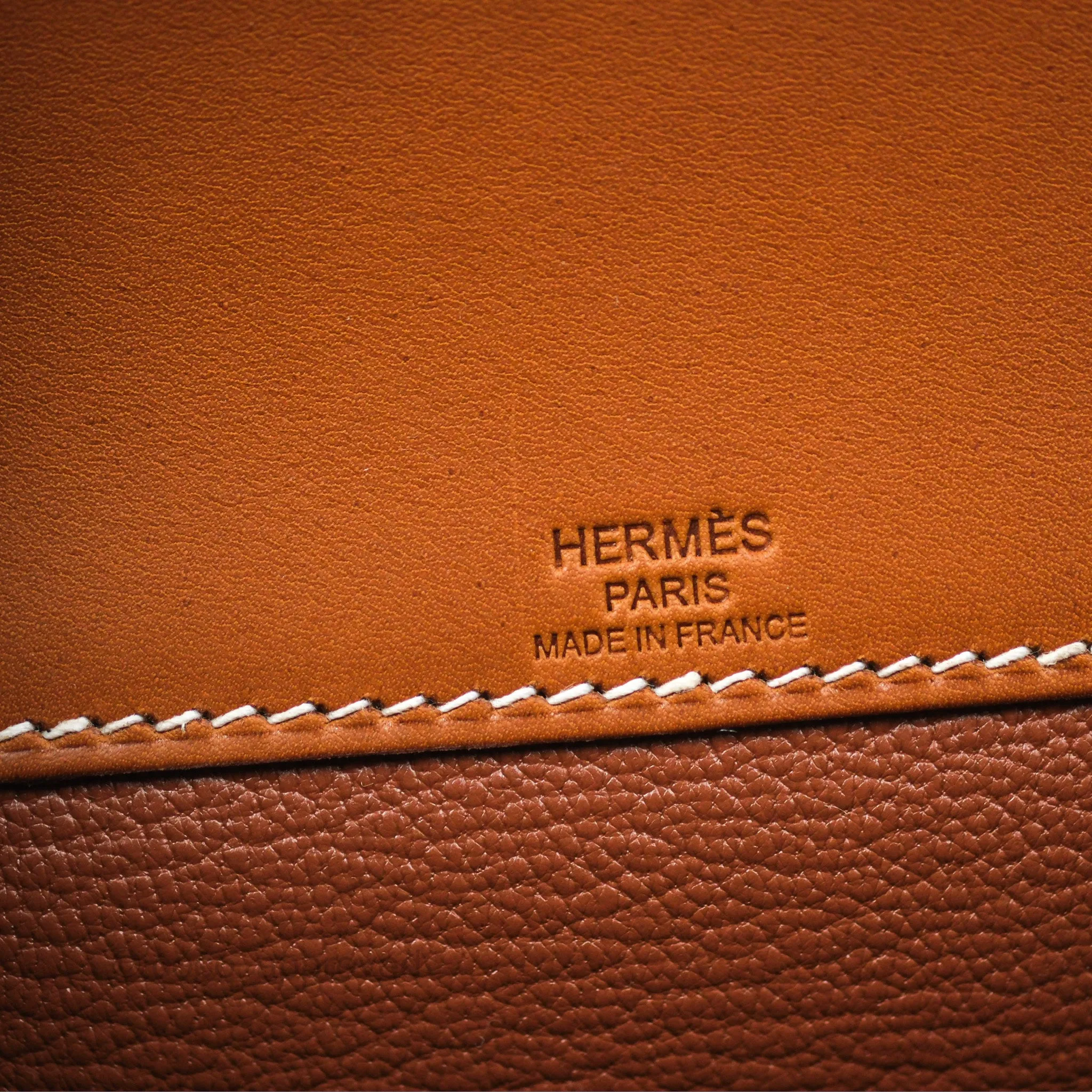Herms Kelly Depeches 25 Pouch Ecru-beige 14 Toile H/ Fauve 34 Barenia Gold Hardware