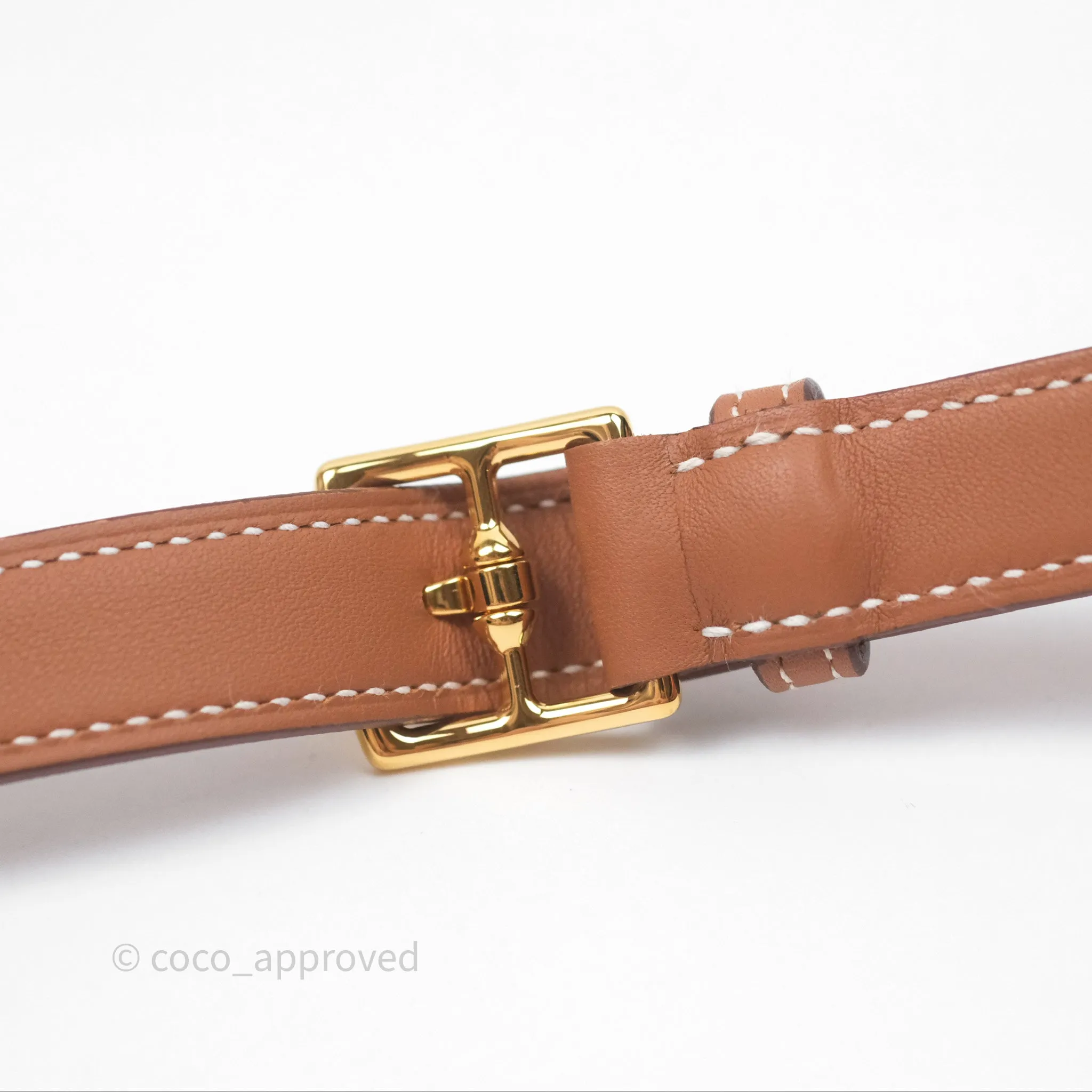 Herms Kelly Moove Gold 37 Swift Gold Hardware