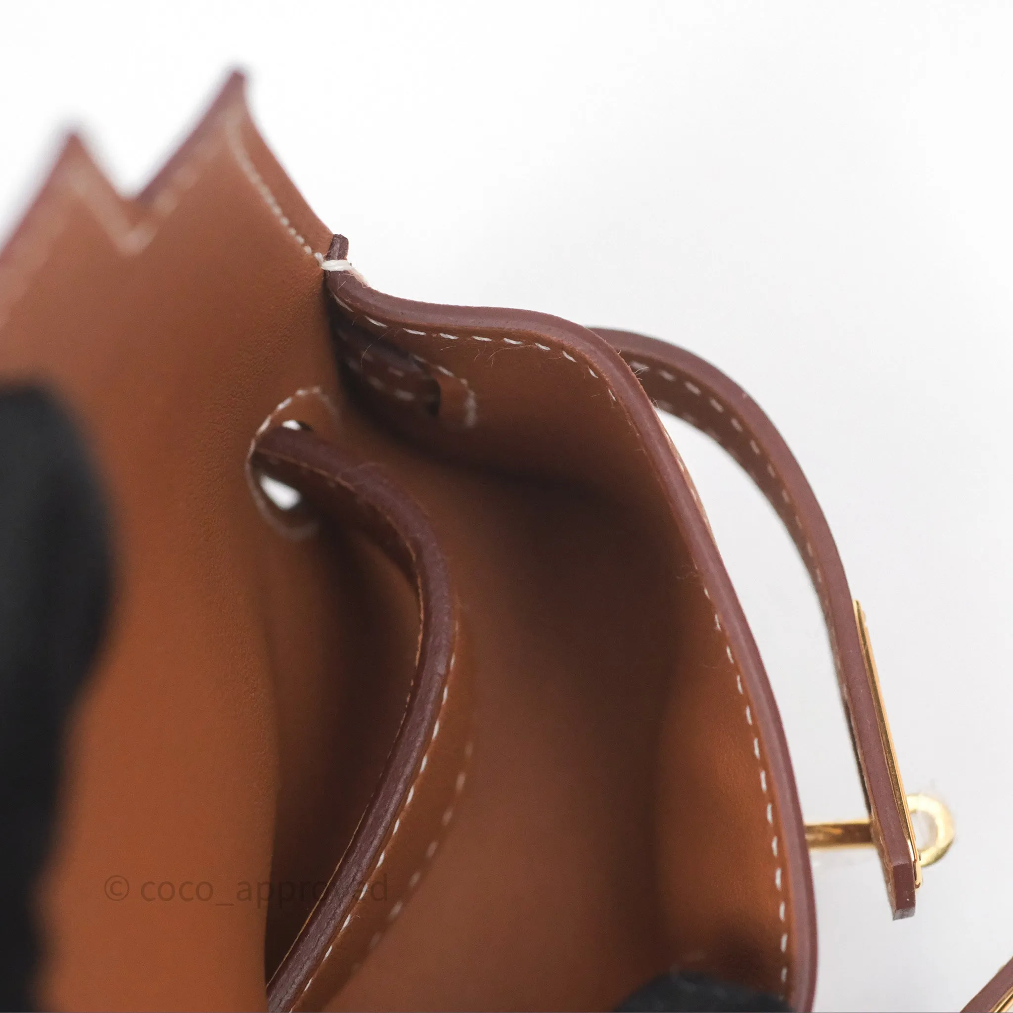 Herms Kelly Moove Gold 37 Swift Gold Hardware