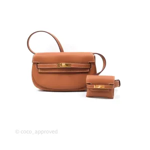 Herms Kelly Moove Gold 37 Swift Gold Hardware