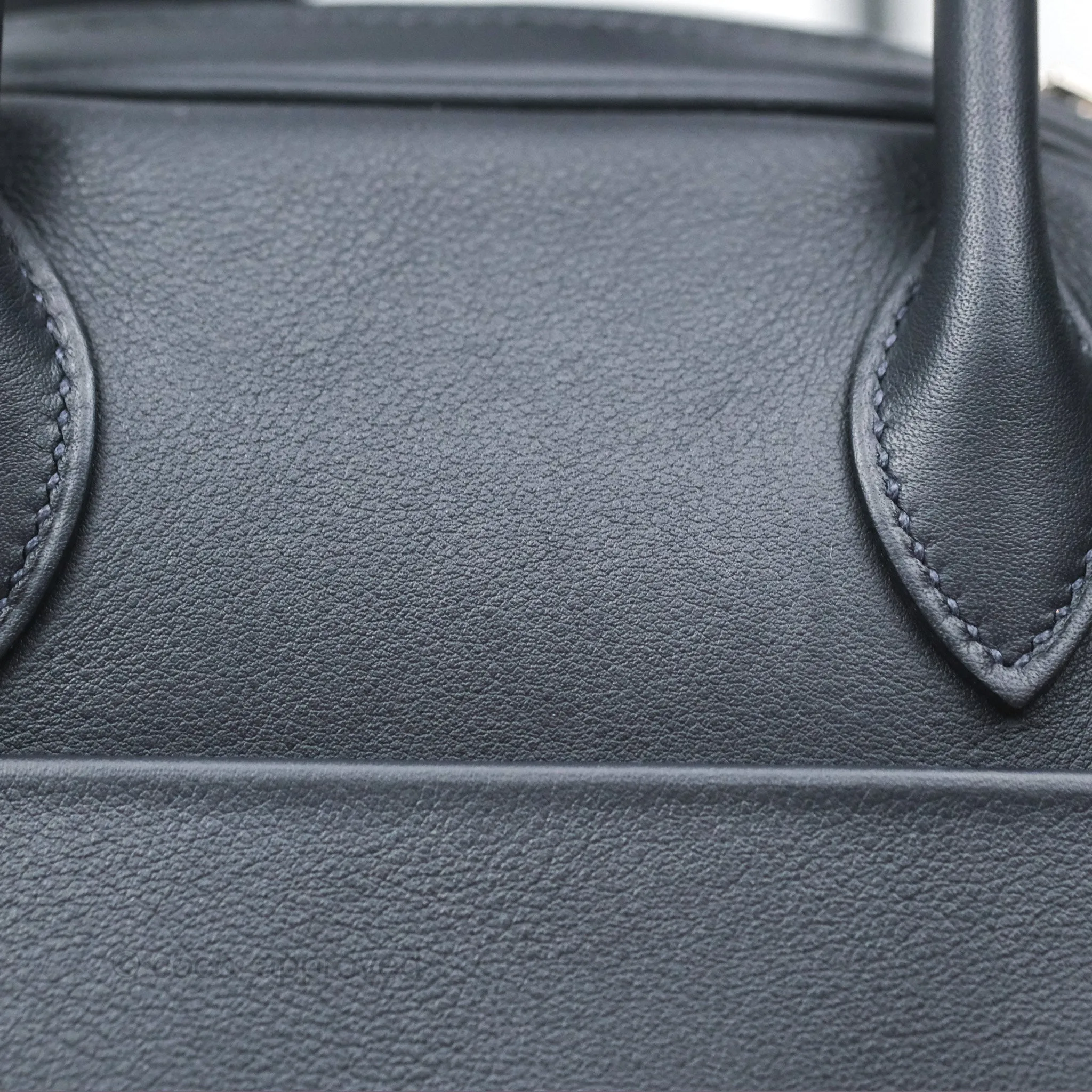 Herms Lindy 26 Caban/Bleu Frida Swift Palladium Hardware