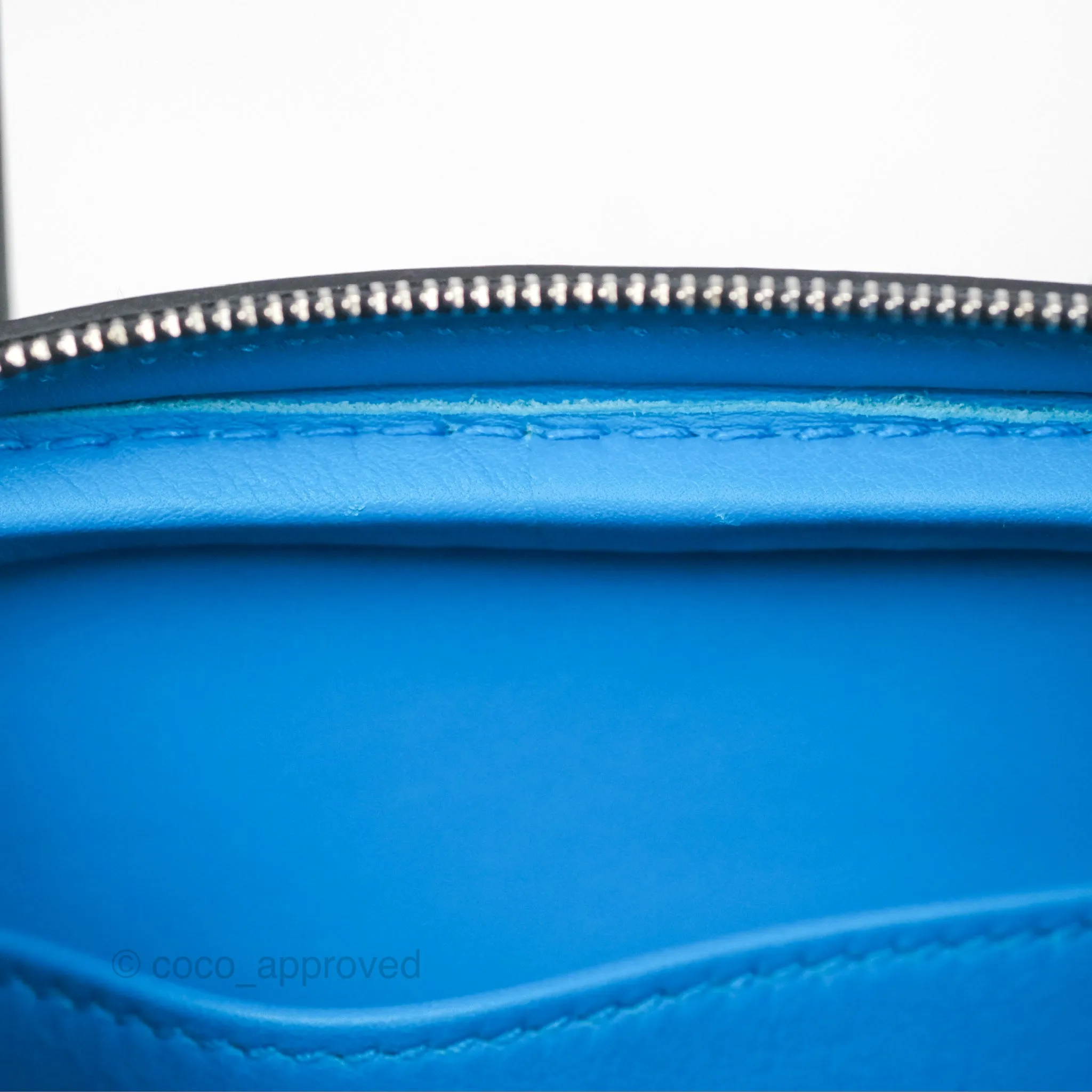 Herms Lindy 26 Caban/Bleu Frida Swift Palladium Hardware