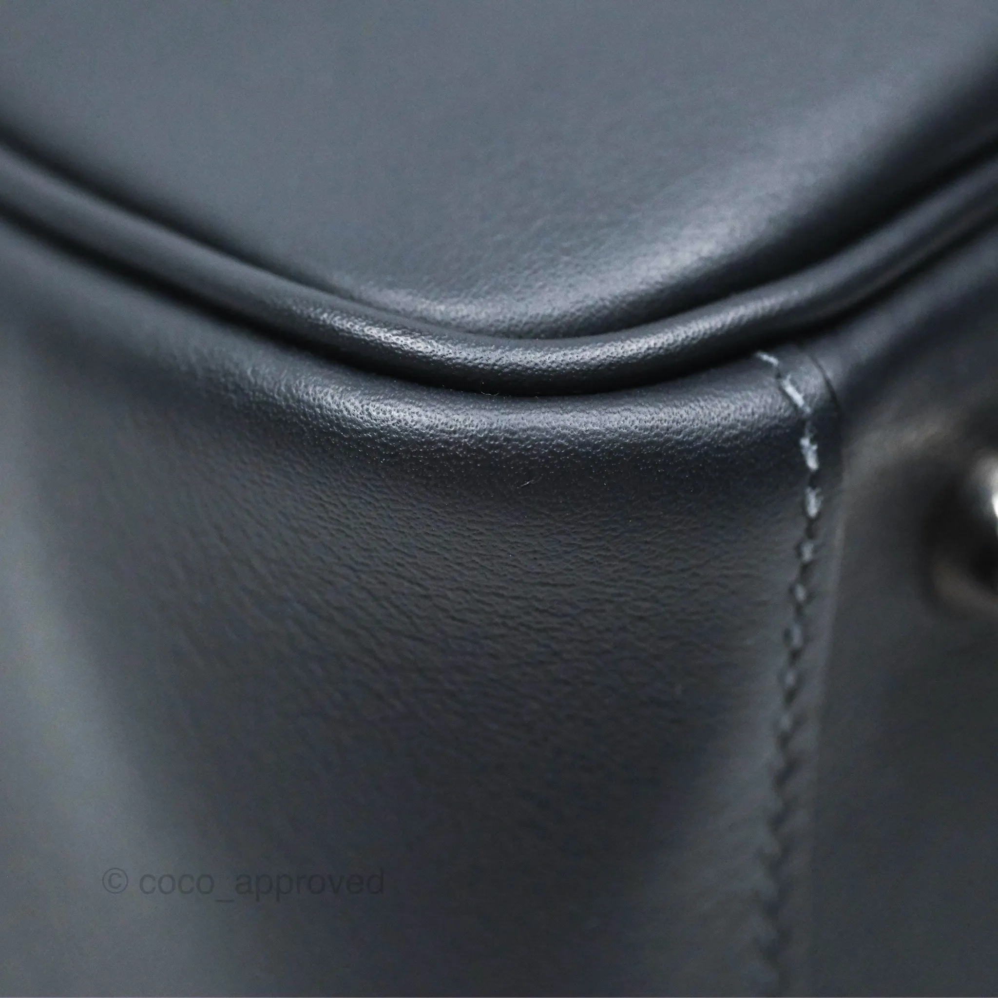 Herms Lindy 26 Caban/Bleu Frida Swift Palladium Hardware