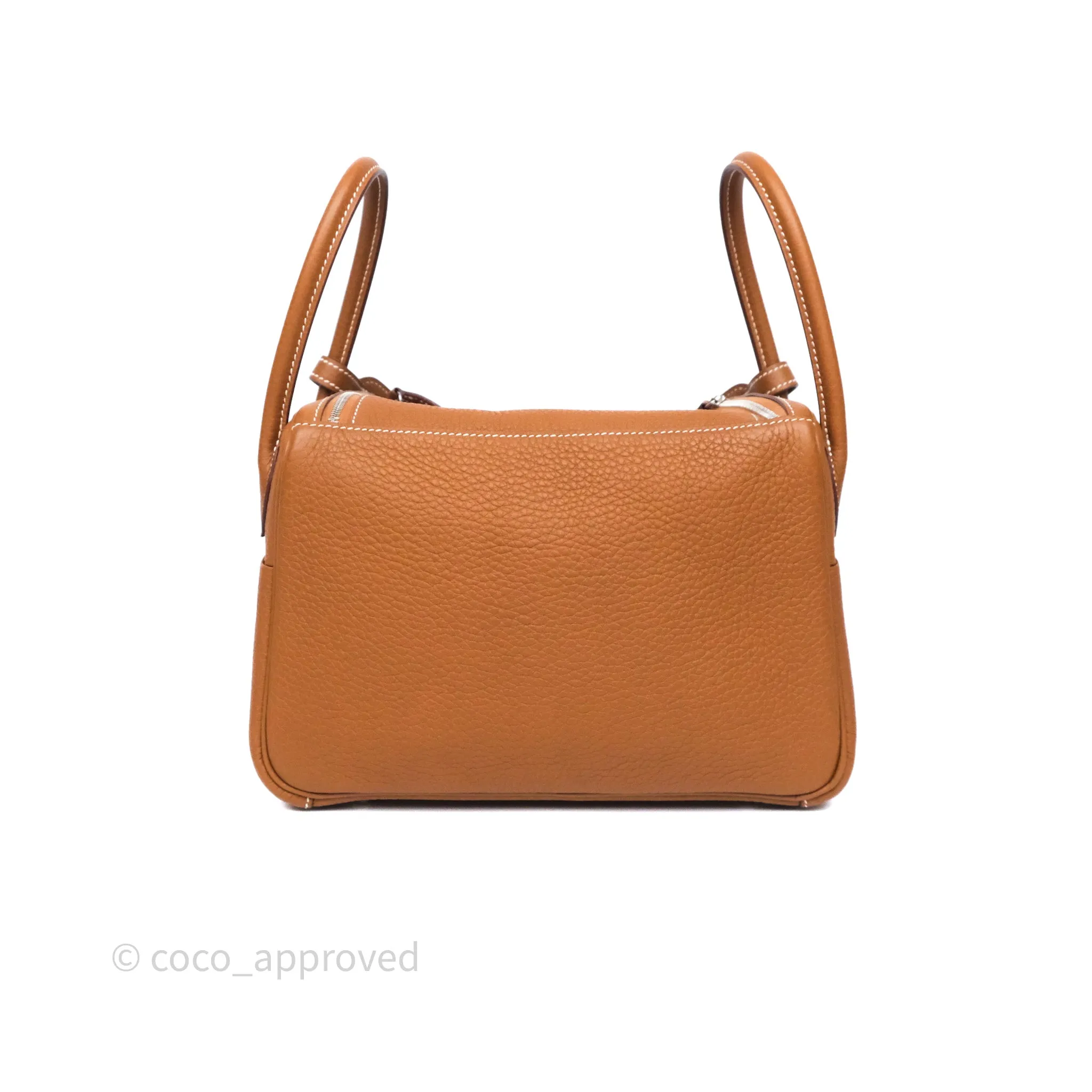 Herms Lindy 26 Gold 37 Taurillon Clemence Palladium Hardware