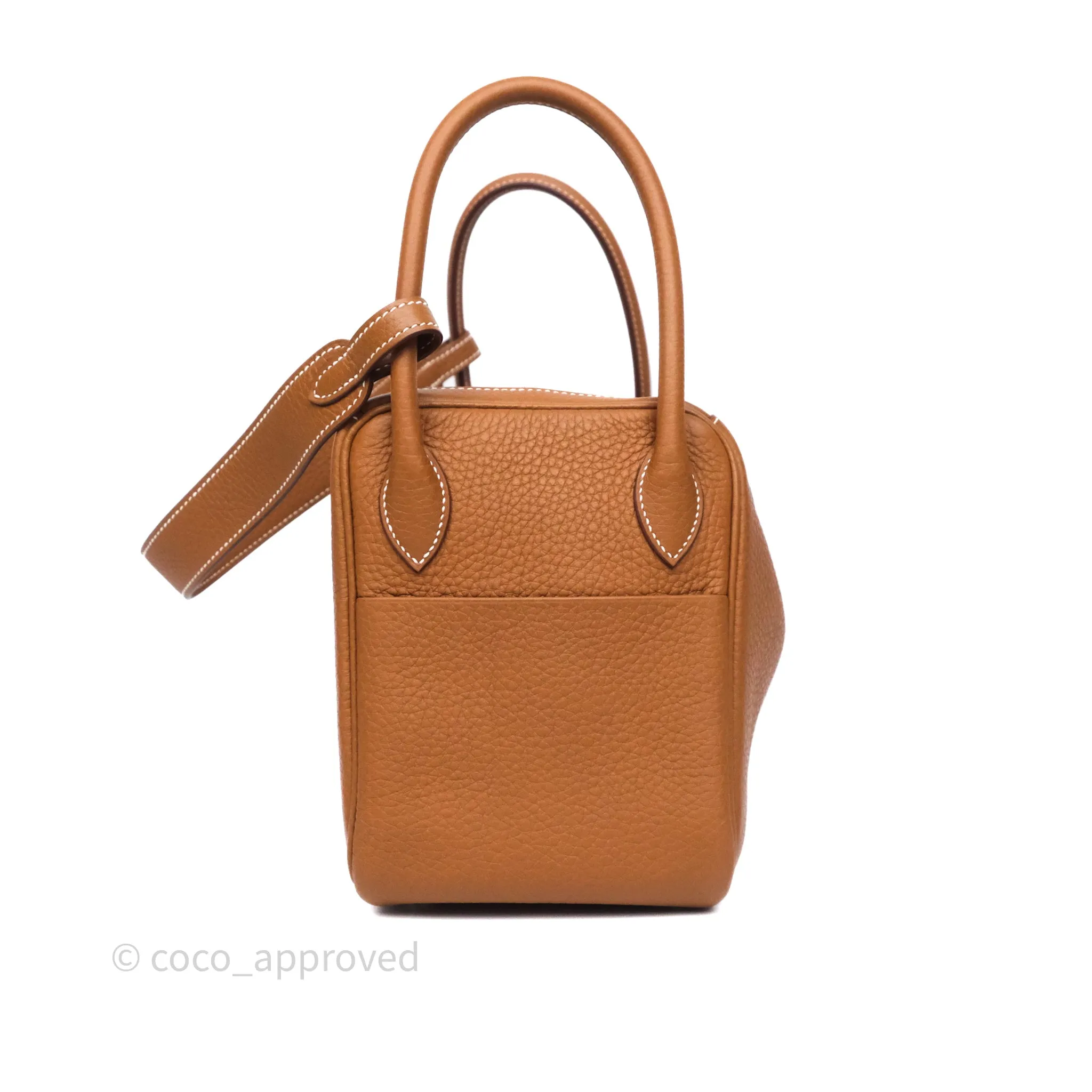 Herms Lindy 26 Gold 37 Taurillon Clemence Palladium Hardware