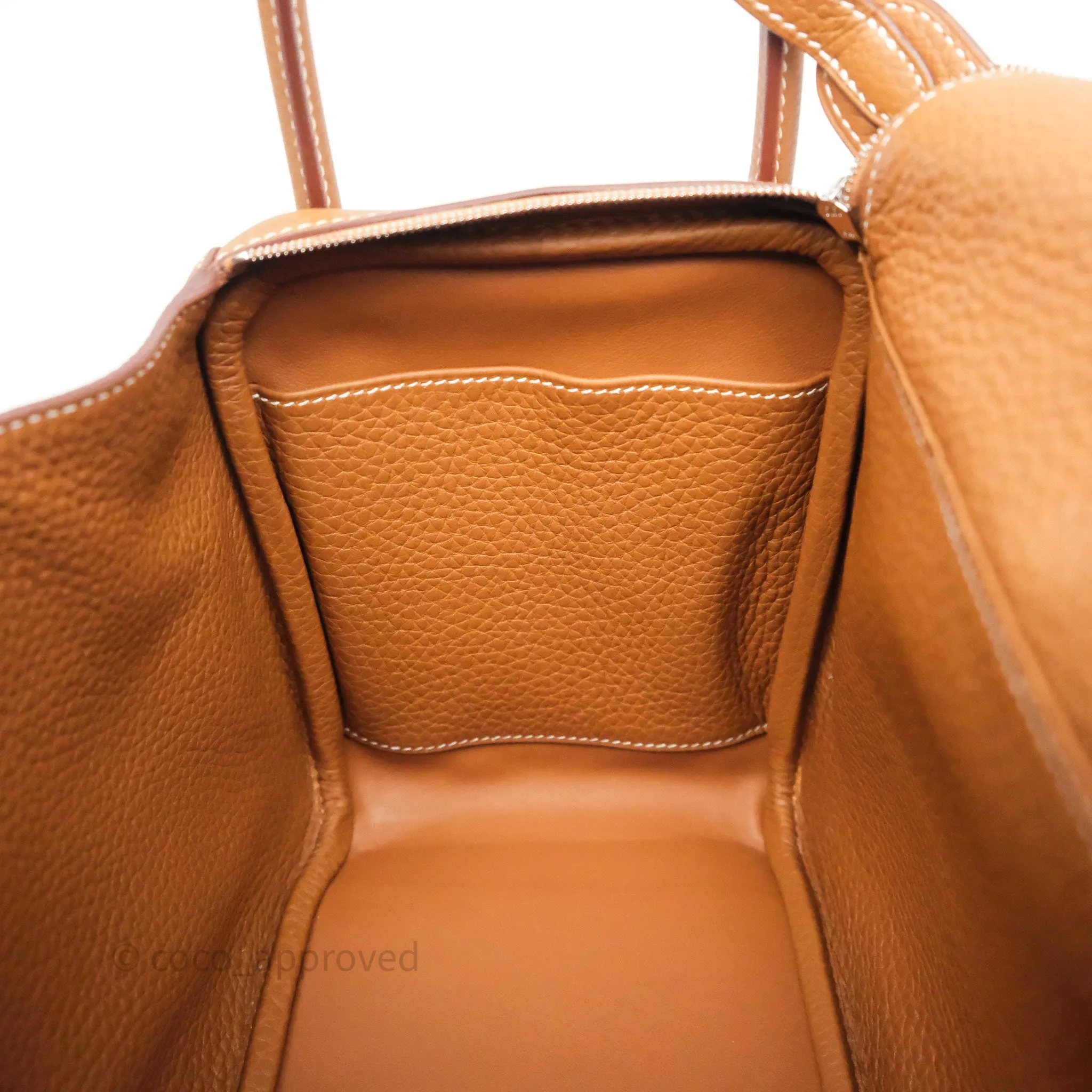 Herms Lindy 26 Gold 37 Taurillon Clemence Palladium Hardware