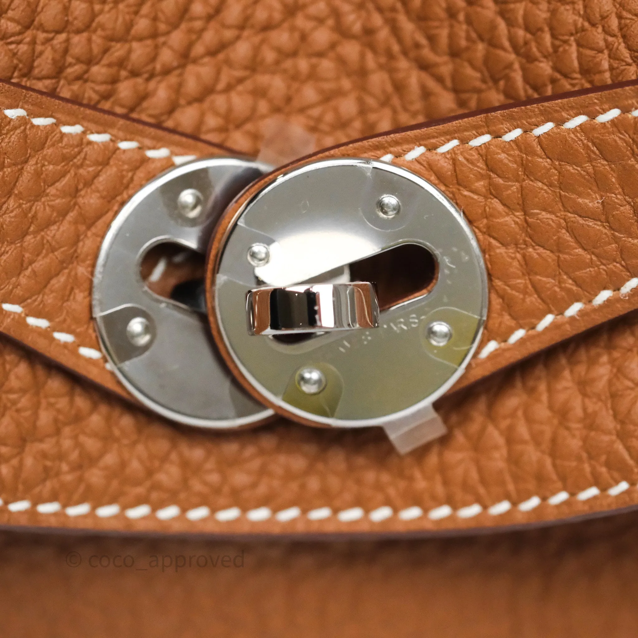 Herms Lindy 26 Gold 37 Taurillon Clemence Palladium Hardware