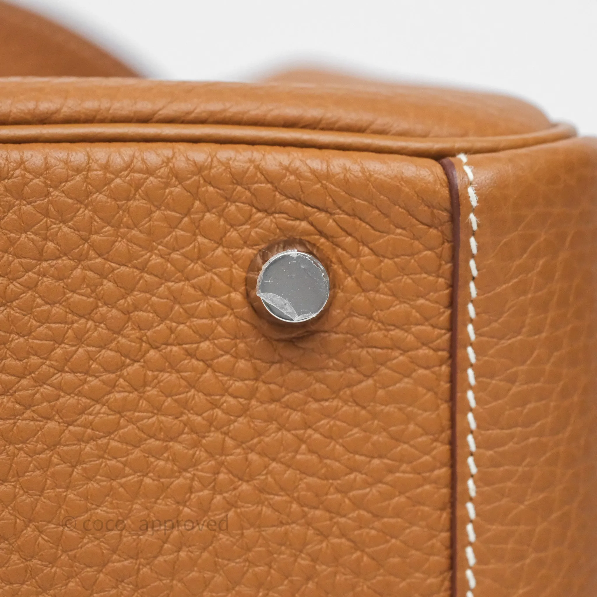 Herms Lindy 26 Gold 37 Taurillon Clemence Palladium Hardware