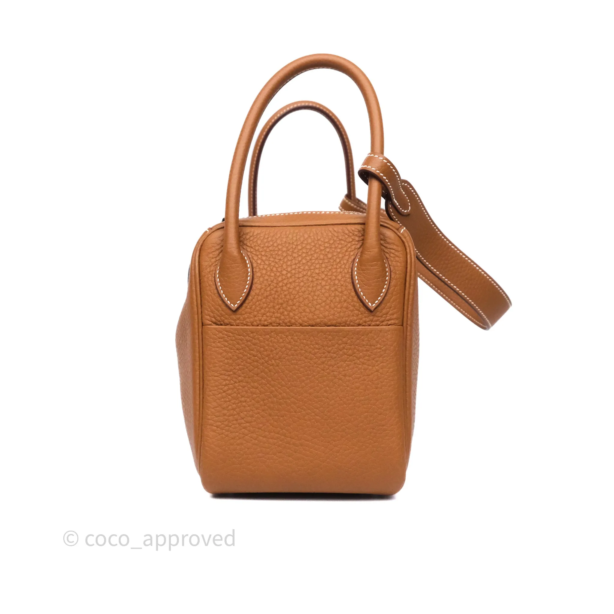 Herms Lindy 26 Gold 37 Taurillon Clemence Palladium Hardware