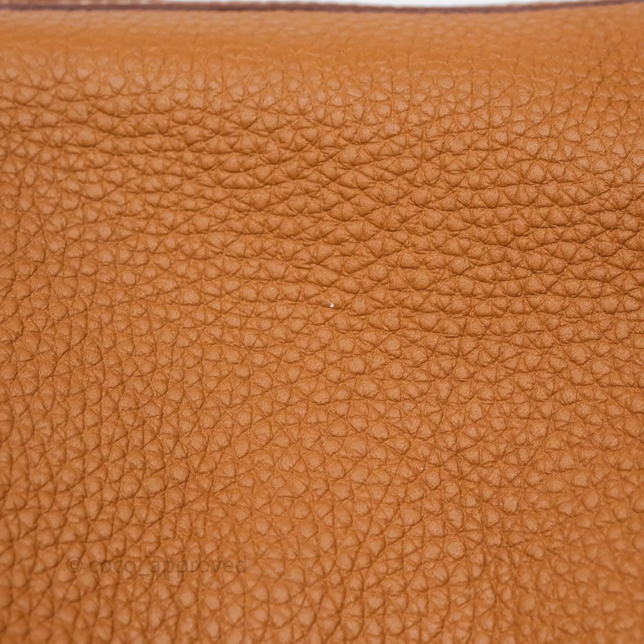 Herms Lindy 26 Gold 37 Taurillon Clemence Palladium Hardware
