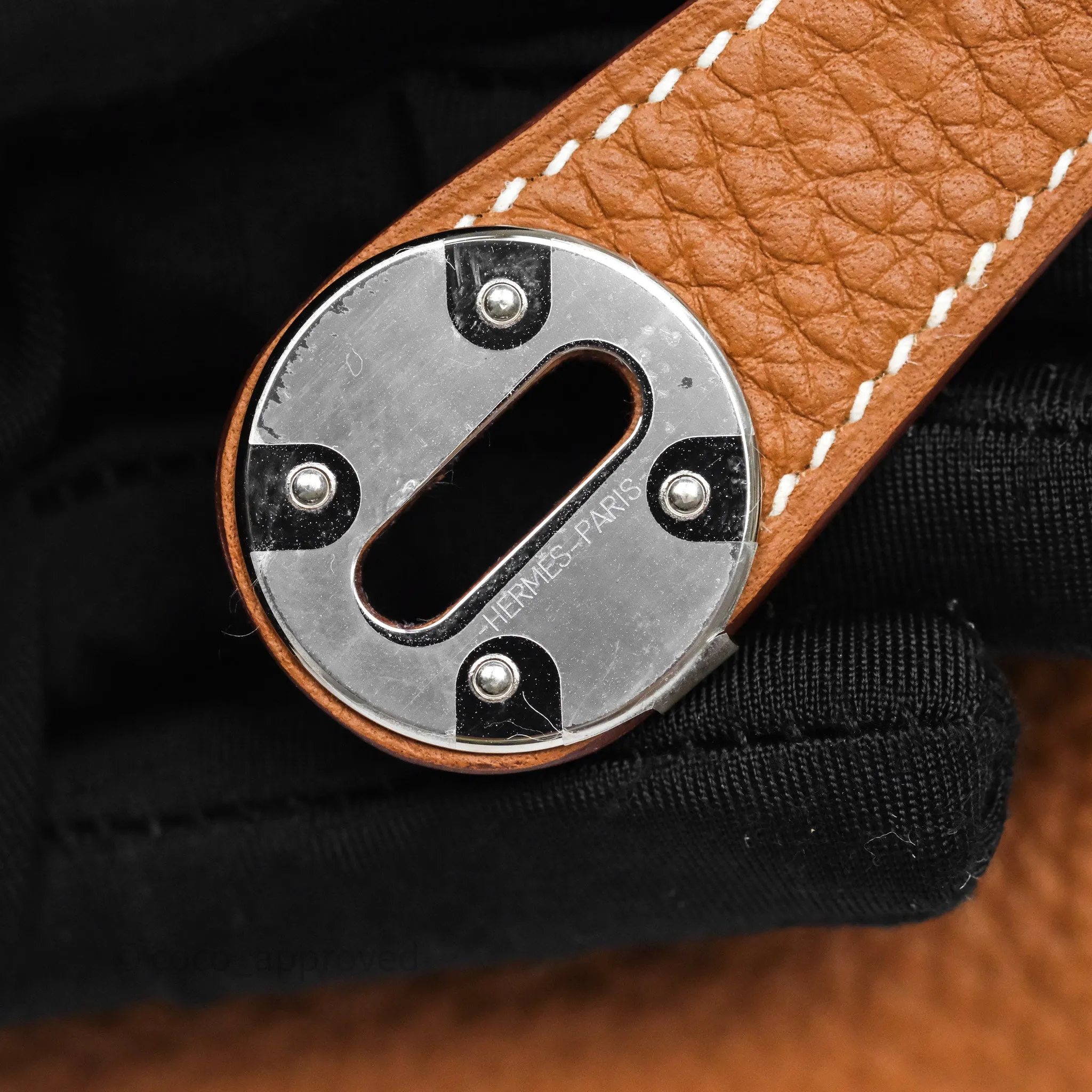 Herms Lindy 26 Gold 37 Taurillon Clemence Palladium Hardware
