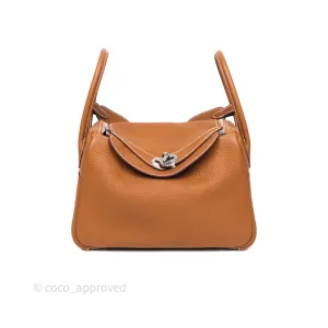 Herms Lindy 26 Gold 37 Taurillon Clemence Palladium Hardware