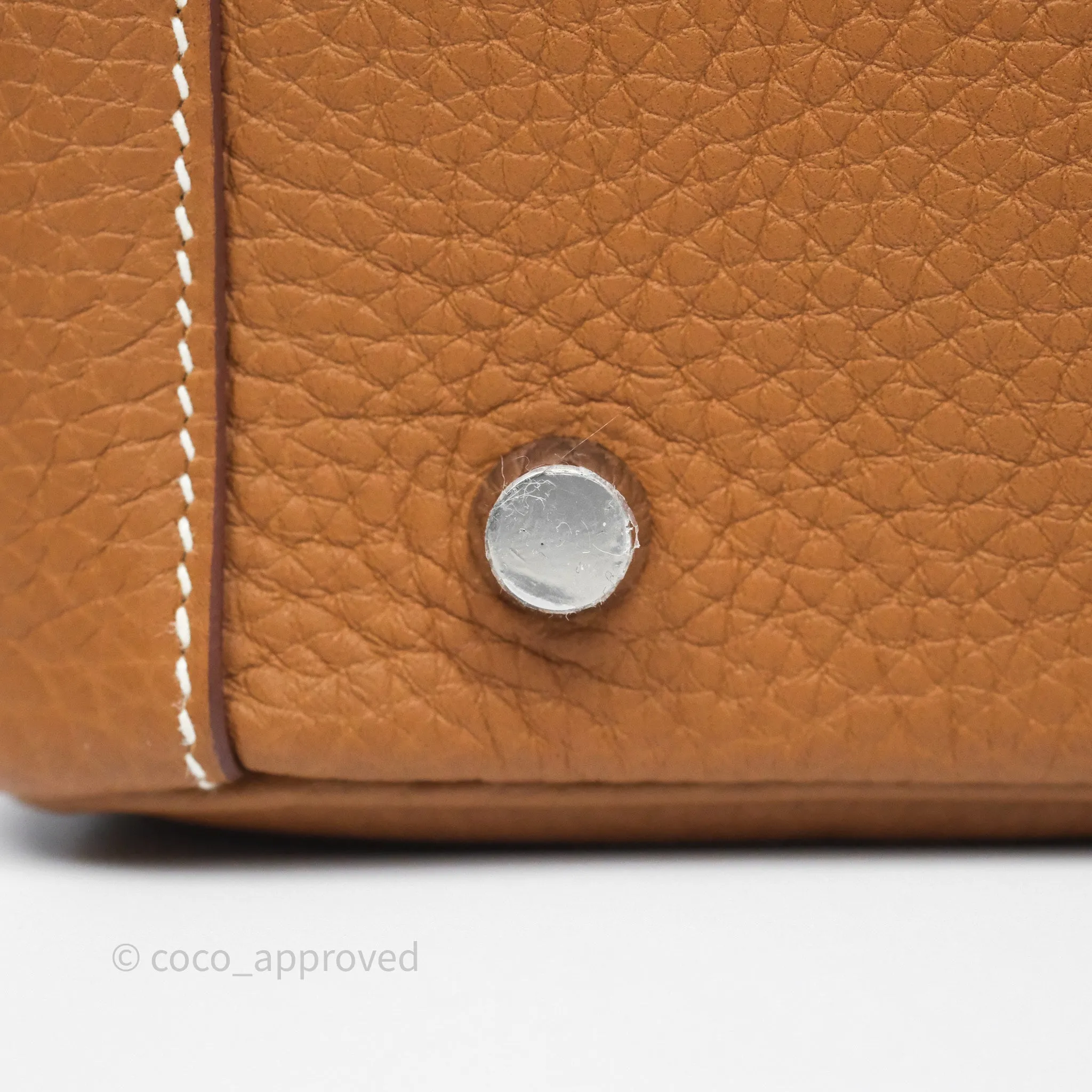 Herms Lindy 26 Gold 37 Taurillon Clemence Palladium Hardware