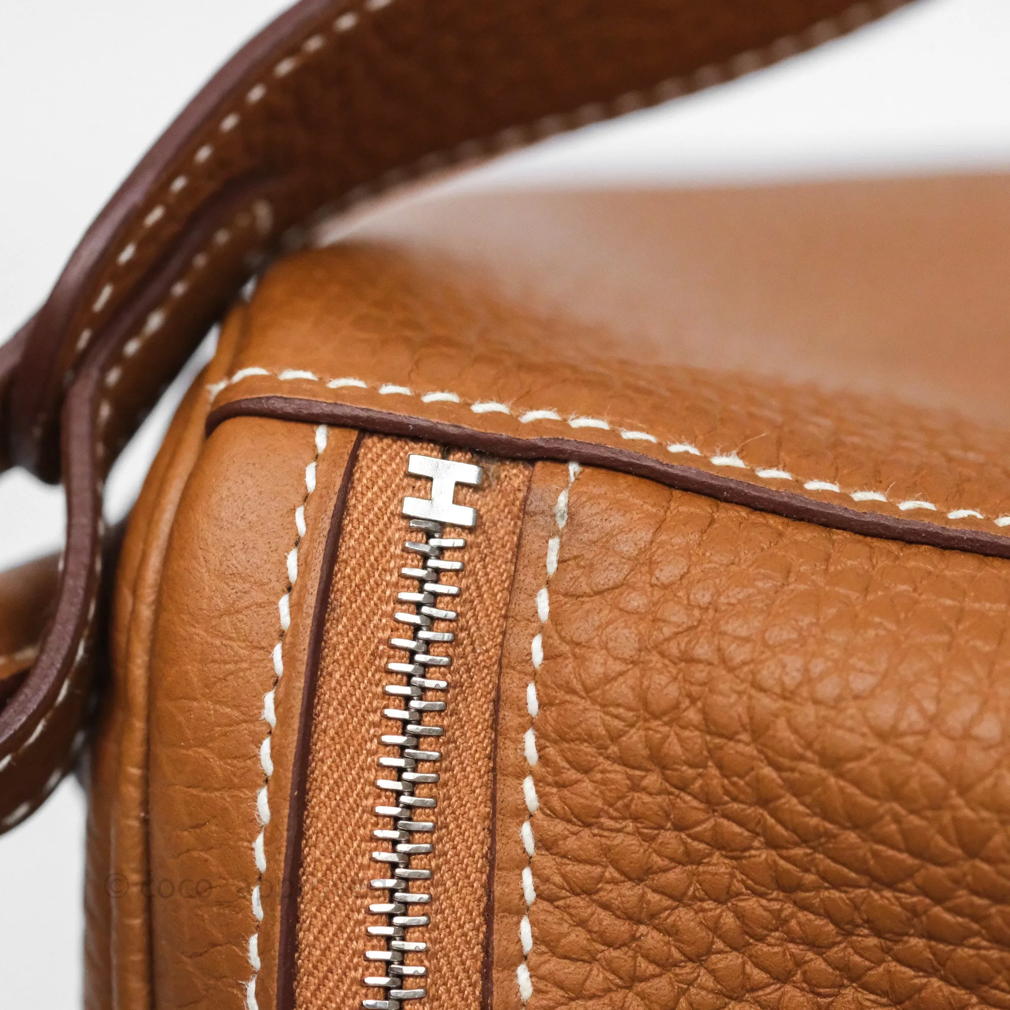 Herms Lindy 26 Gold 37 Taurillon Clemence Palladium Hardware
