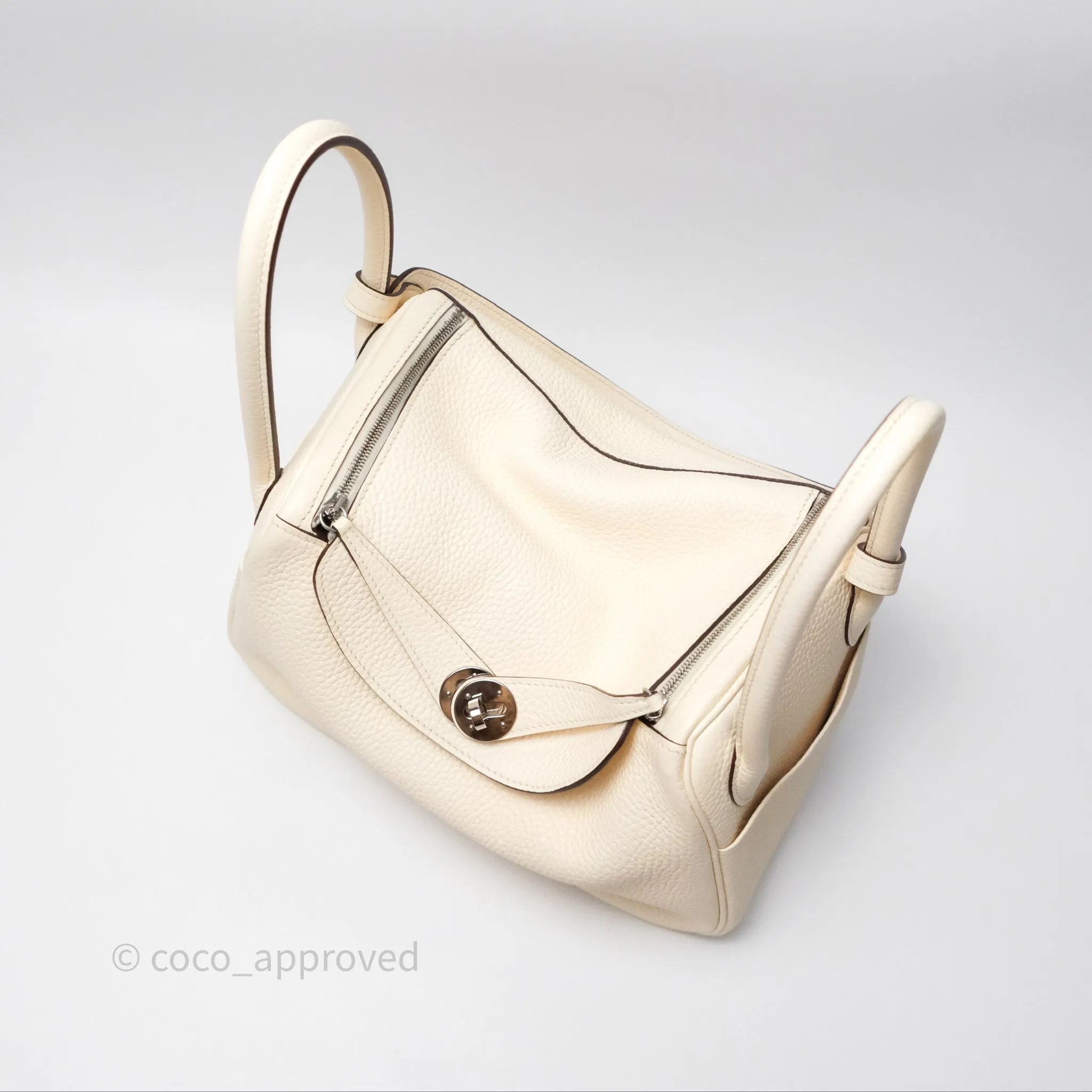 Herms Lindy 26 Nata I2 Clemence Palladium Hardware
