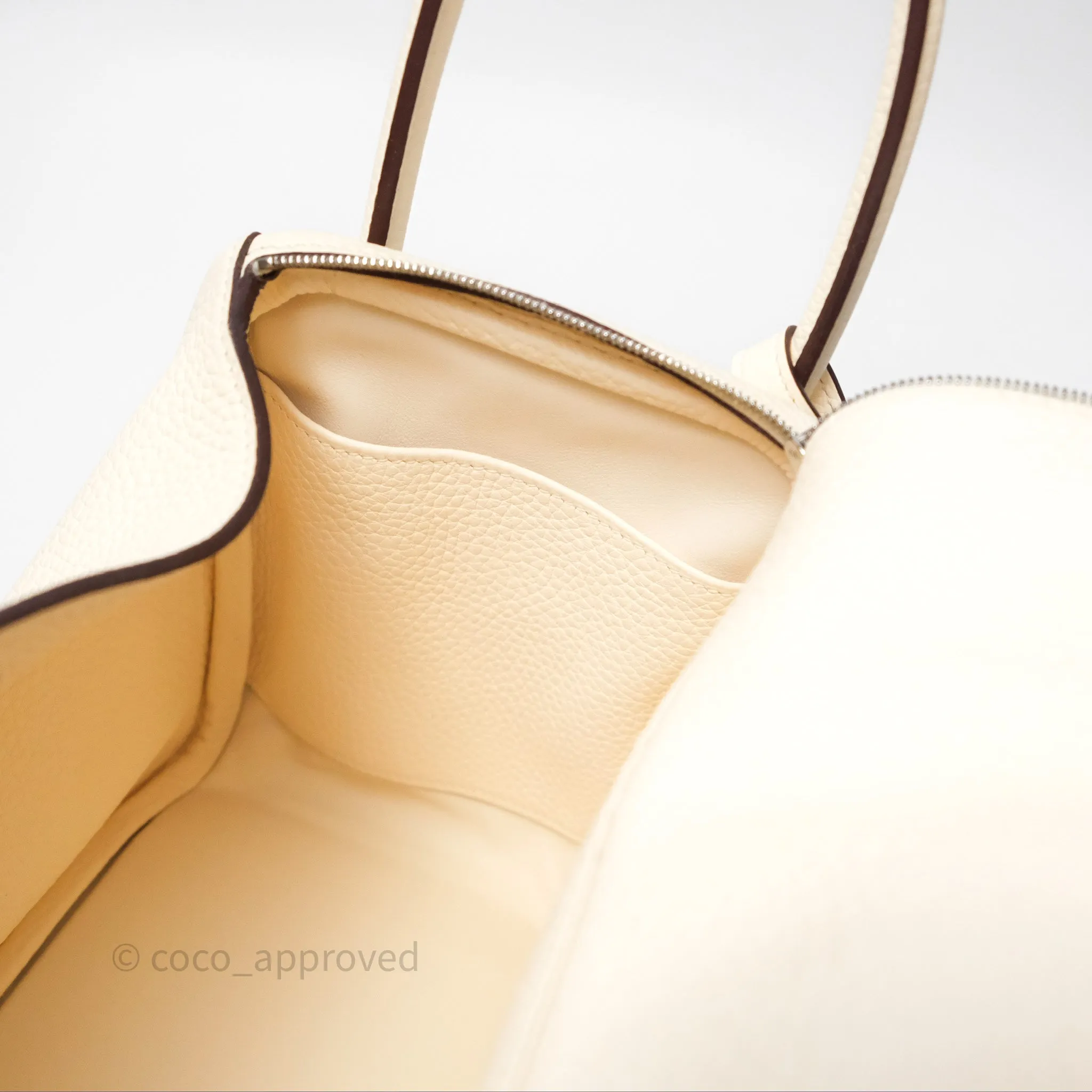 Herms Lindy 26 Nata I2 Clemence Palladium Hardware