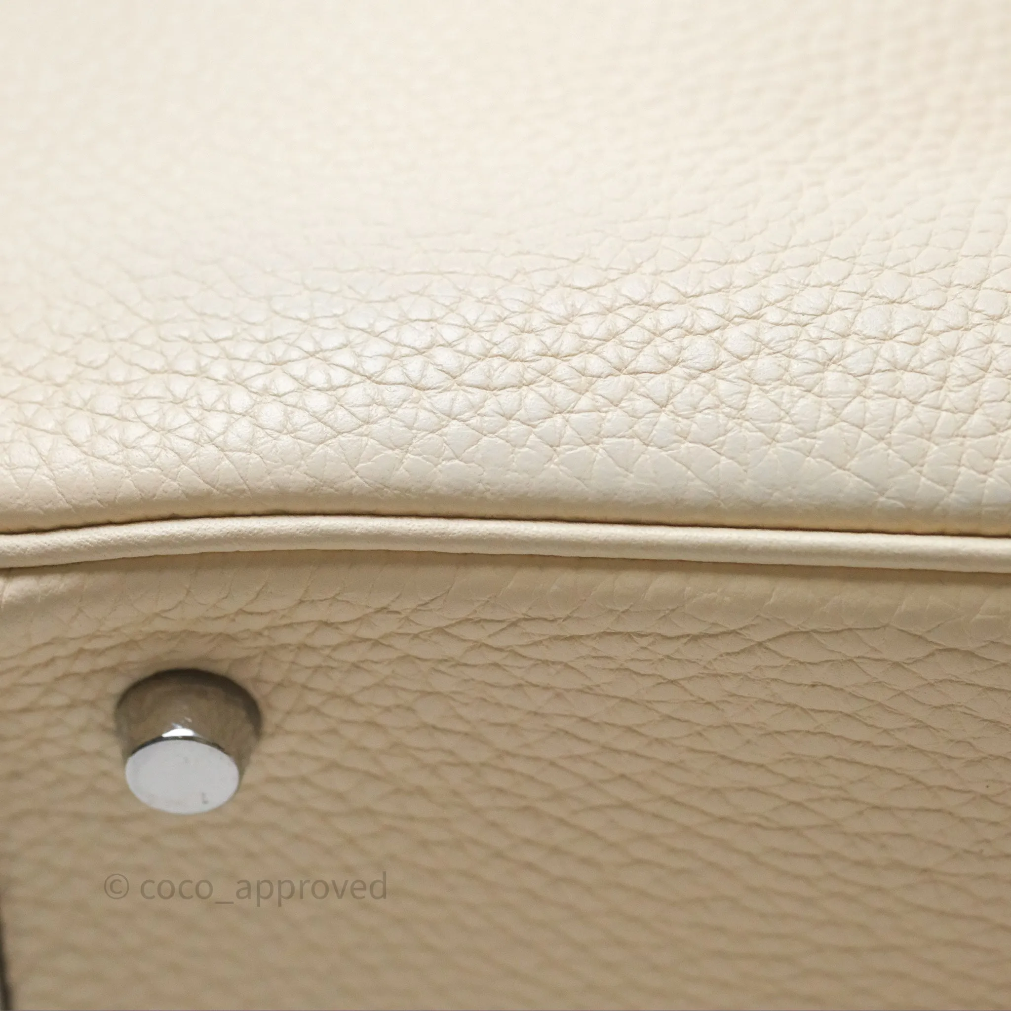Herms Lindy 26 Nata I2 Clemence Palladium Hardware