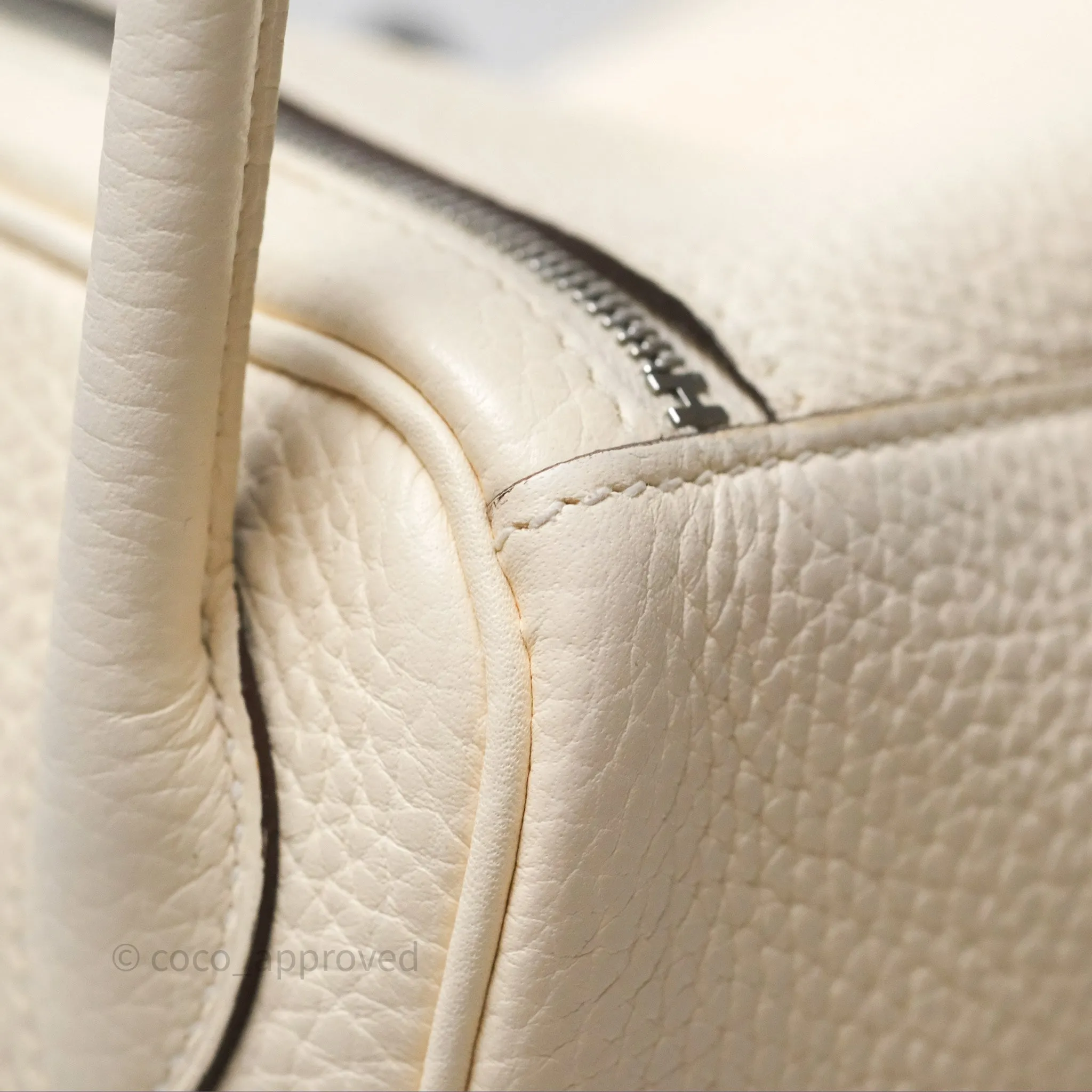 Herms Lindy 26 Nata I2 Clemence Palladium Hardware