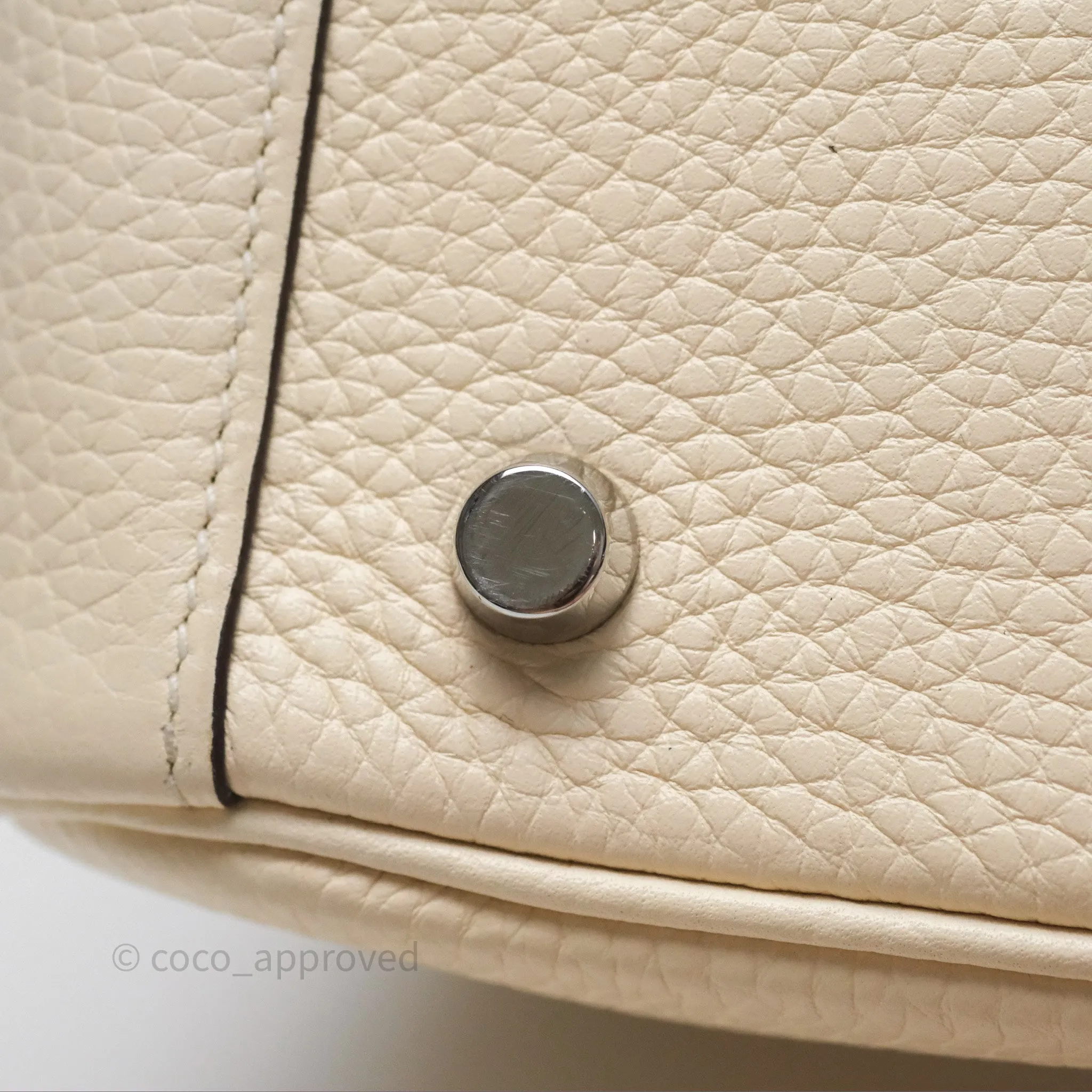 Herms Lindy 26 Nata I2 Clemence Palladium Hardware