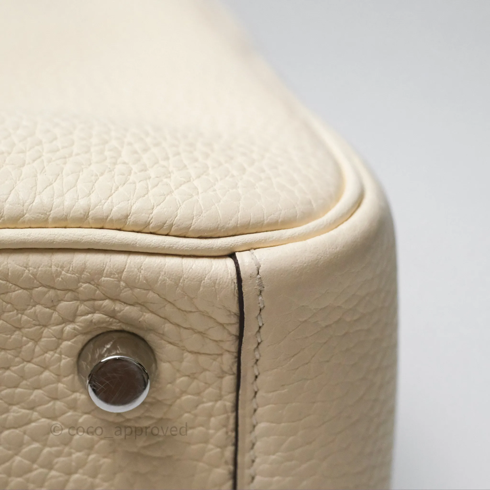 Herms Lindy 26 Nata I2 Clemence Palladium Hardware