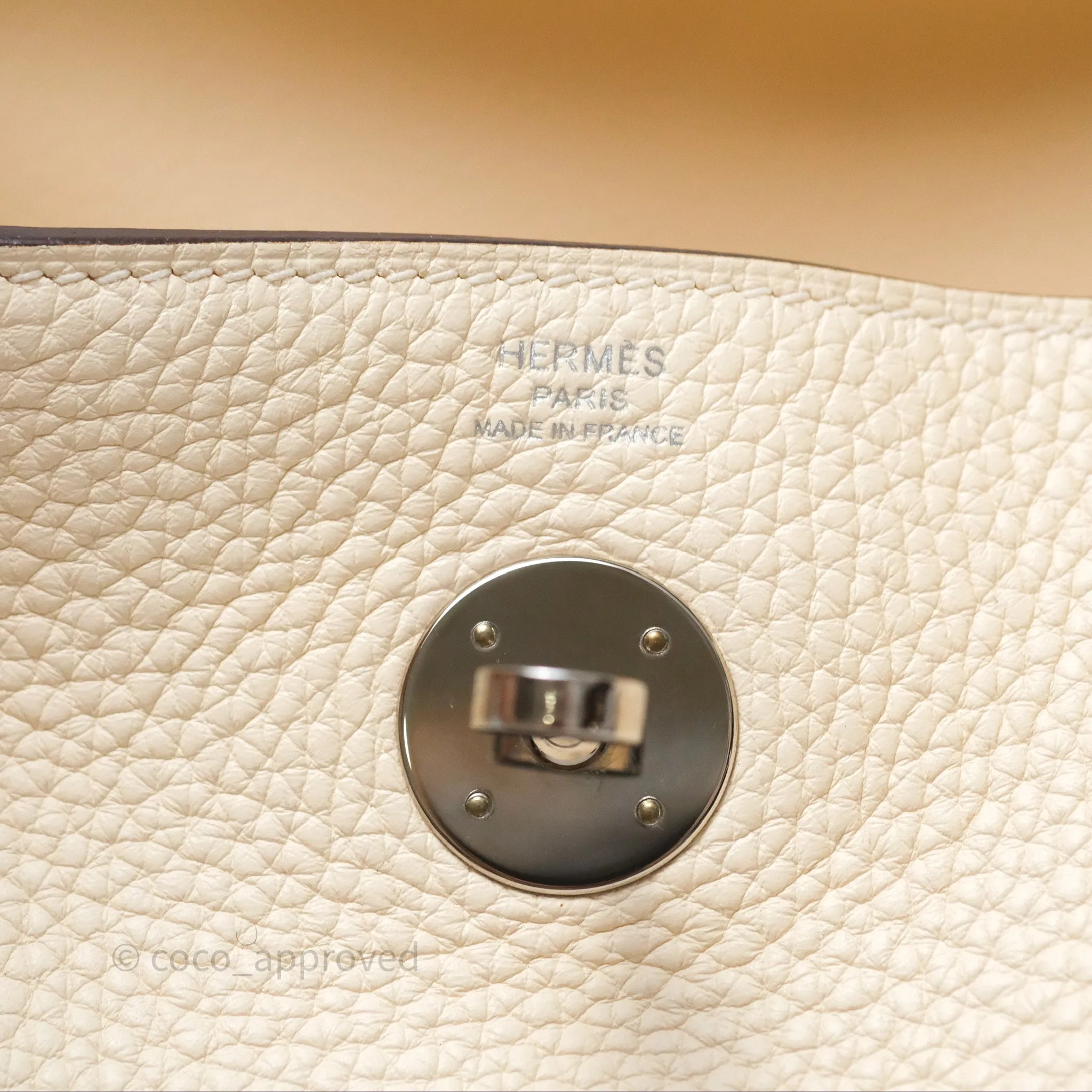 Herms Lindy 26 Nata I2 Clemence Palladium Hardware