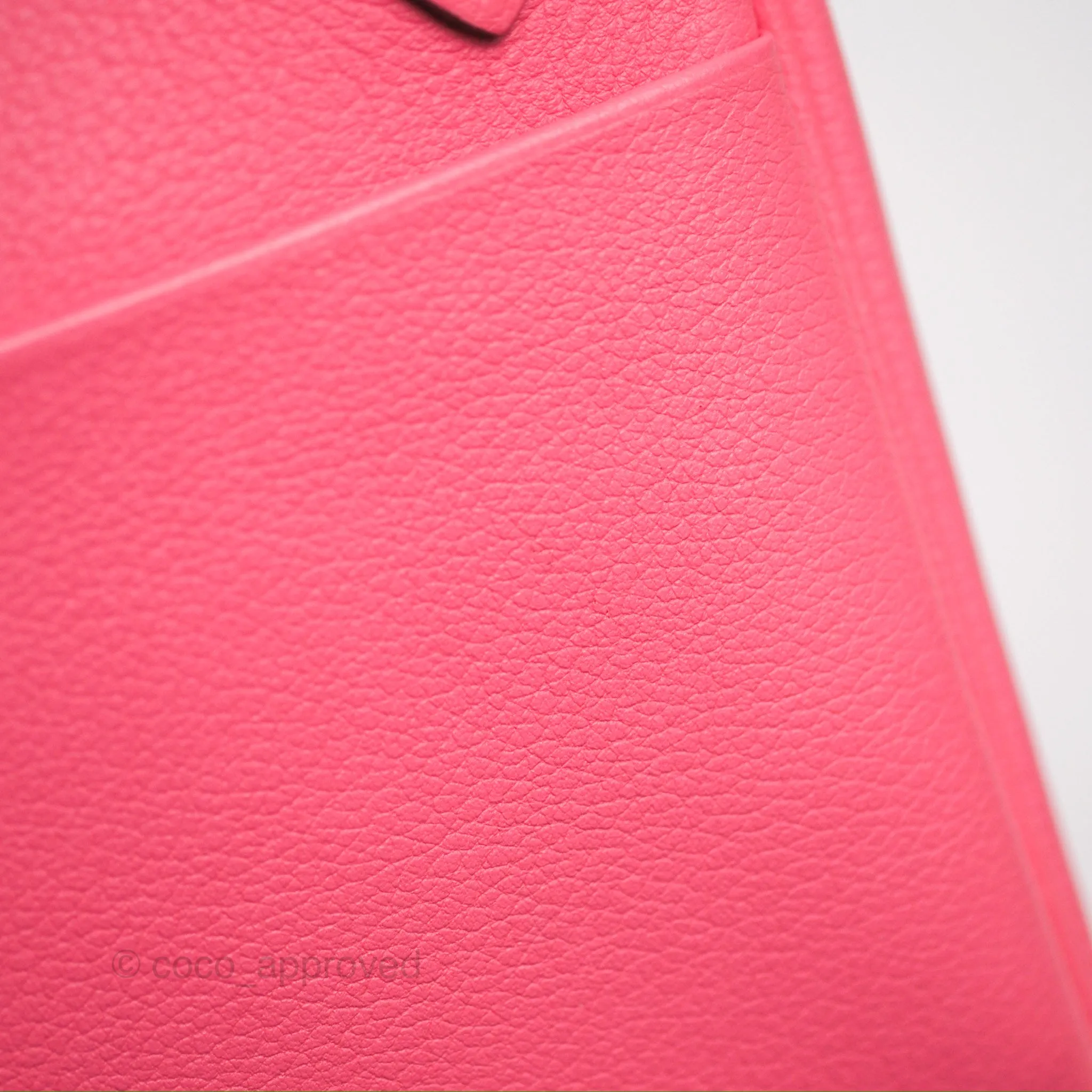 Herms Lindy 26 Rose Azalee Evercolor Palladium Hardware