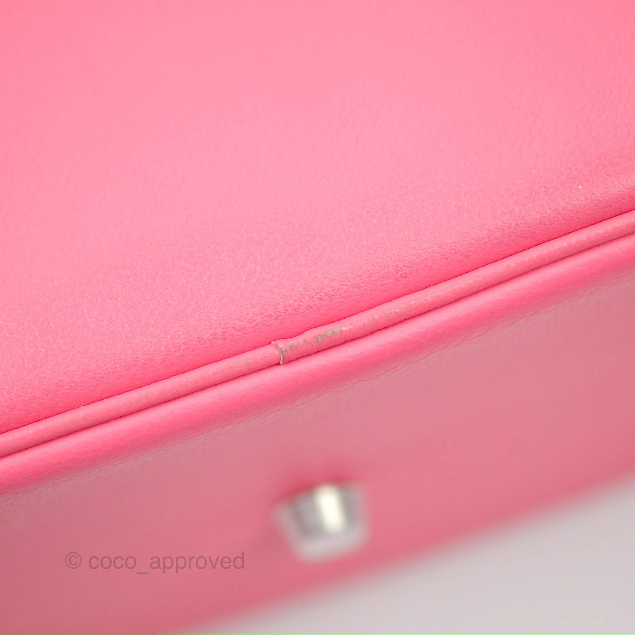 Herms Lindy 26 Rose Azalee Evercolor Palladium Hardware