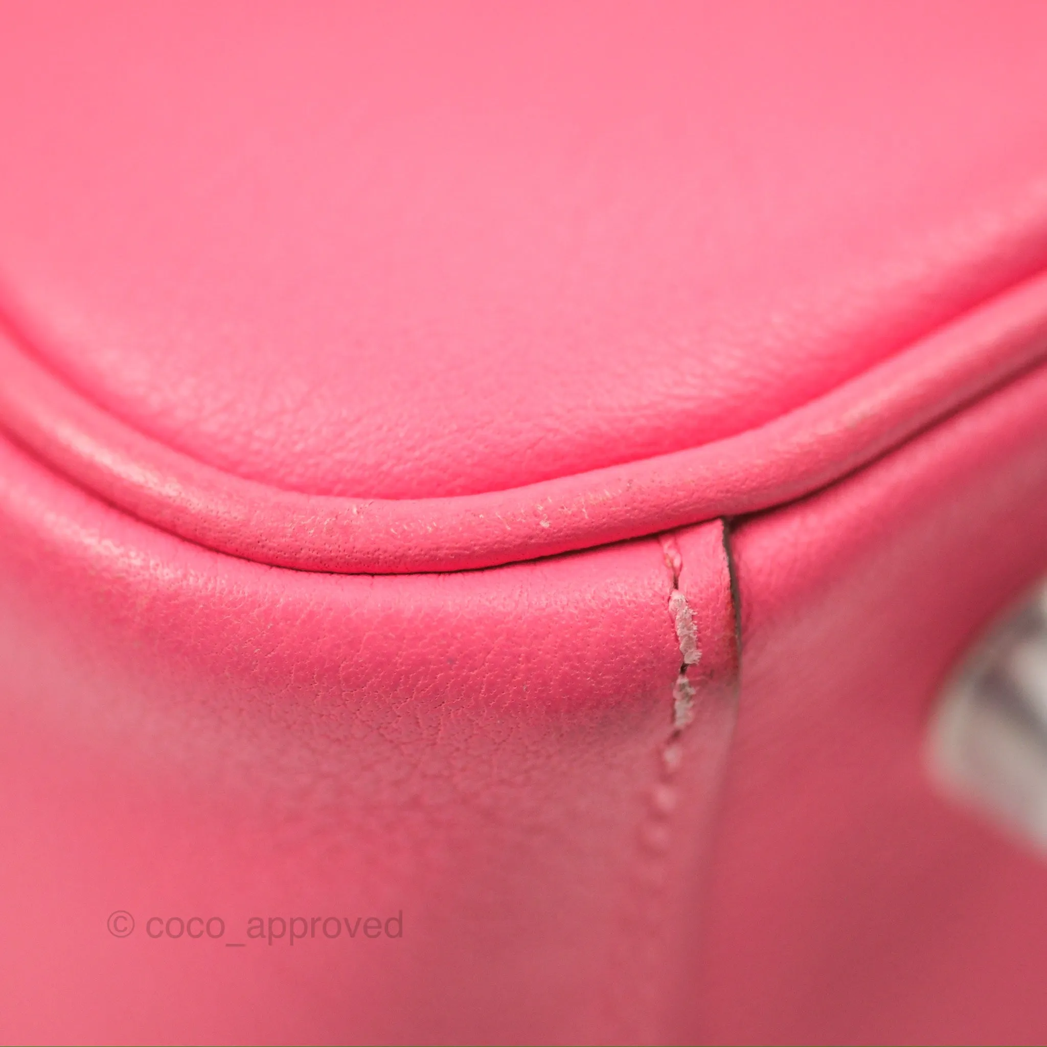 Herms Lindy 26 Rose Azalee Evercolor Palladium Hardware