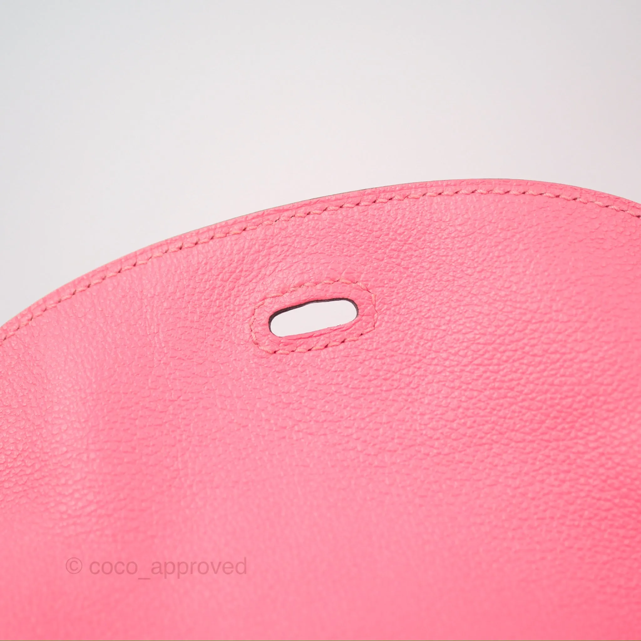 Herms Lindy 26 Rose Azalee Evercolor Palladium Hardware