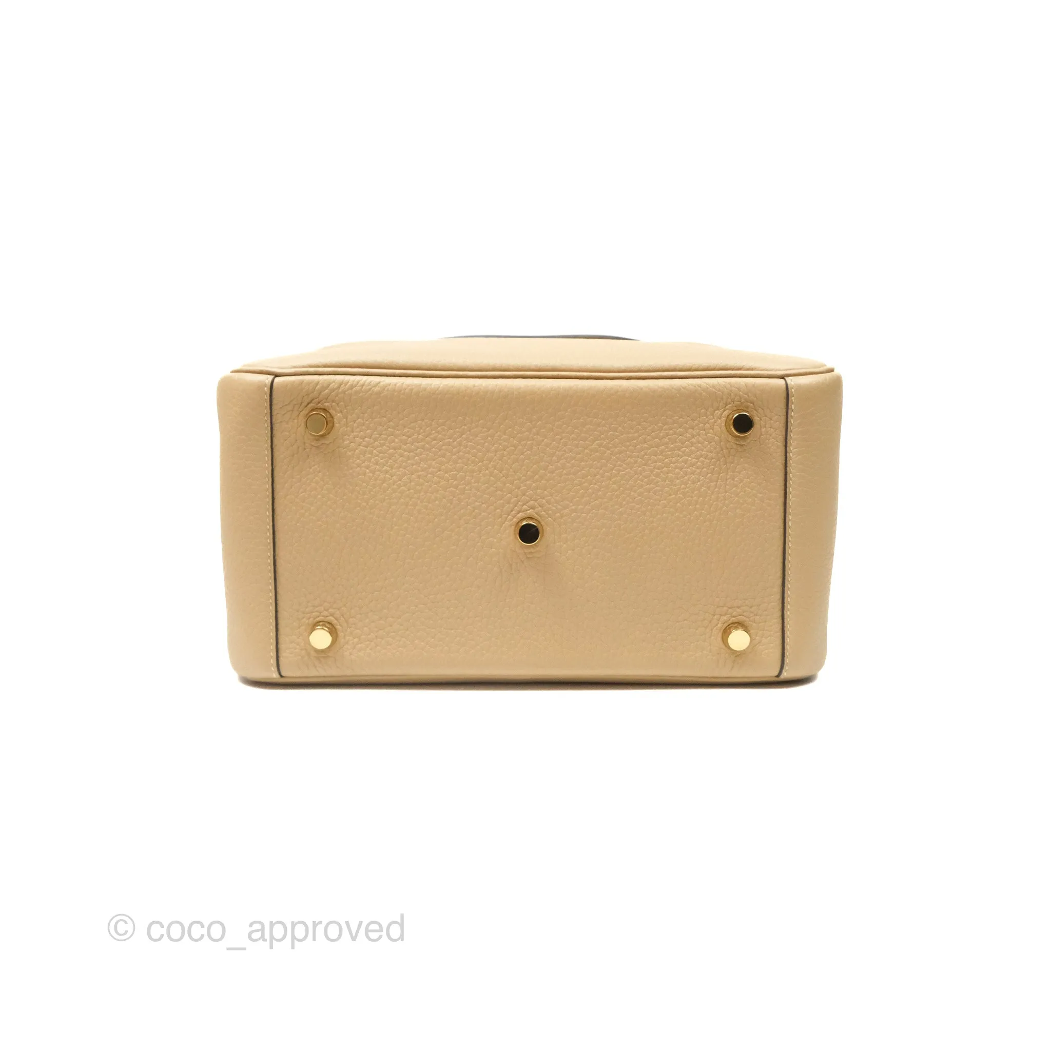 Herms Lindy 26 Trench Clemence Gold Hardware