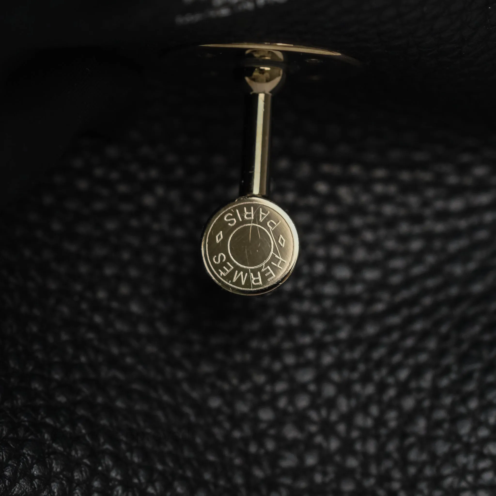 Herms Lindy 30 Black Clemence Palladium Hardware