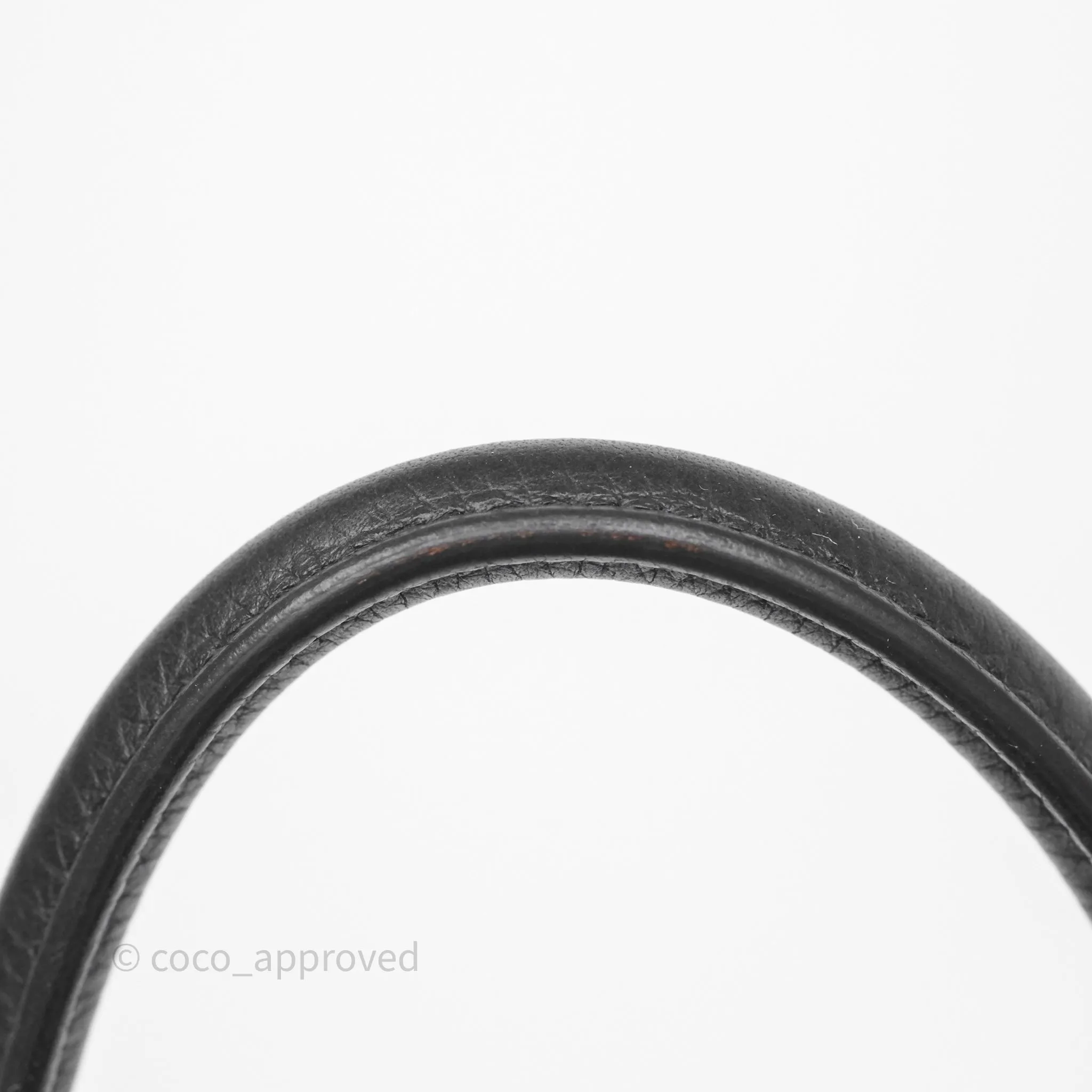 Herms Lindy 30 Black Clemence Palladium Hardware