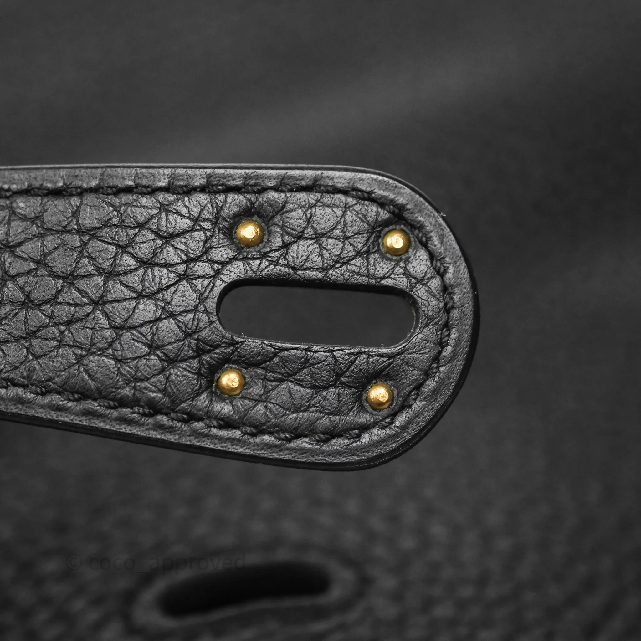 Herms Lindy 30 Black Noir 89 Clemence Gold Hardware