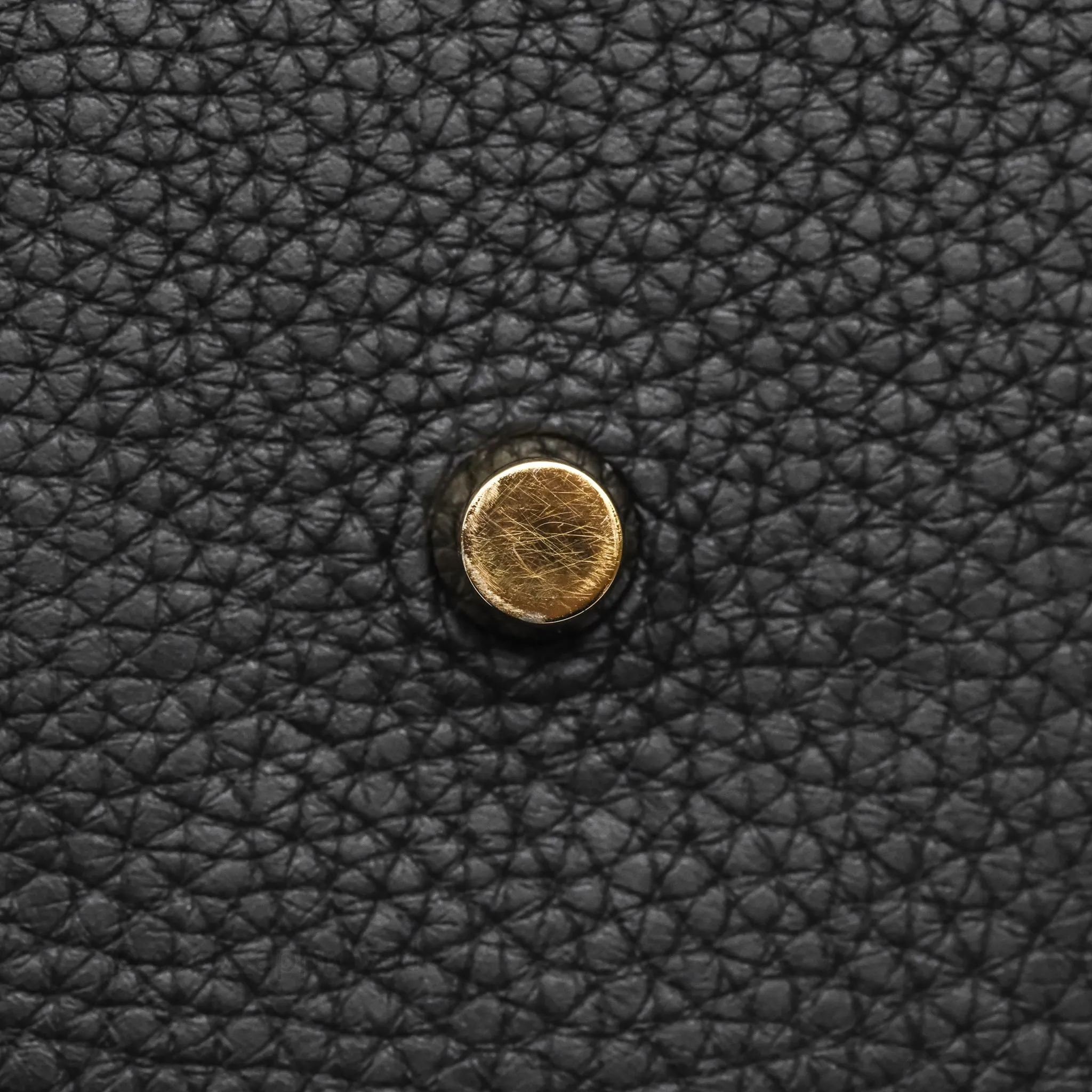 Herms Lindy 30 Black Noir 89 Clemence Gold Hardware