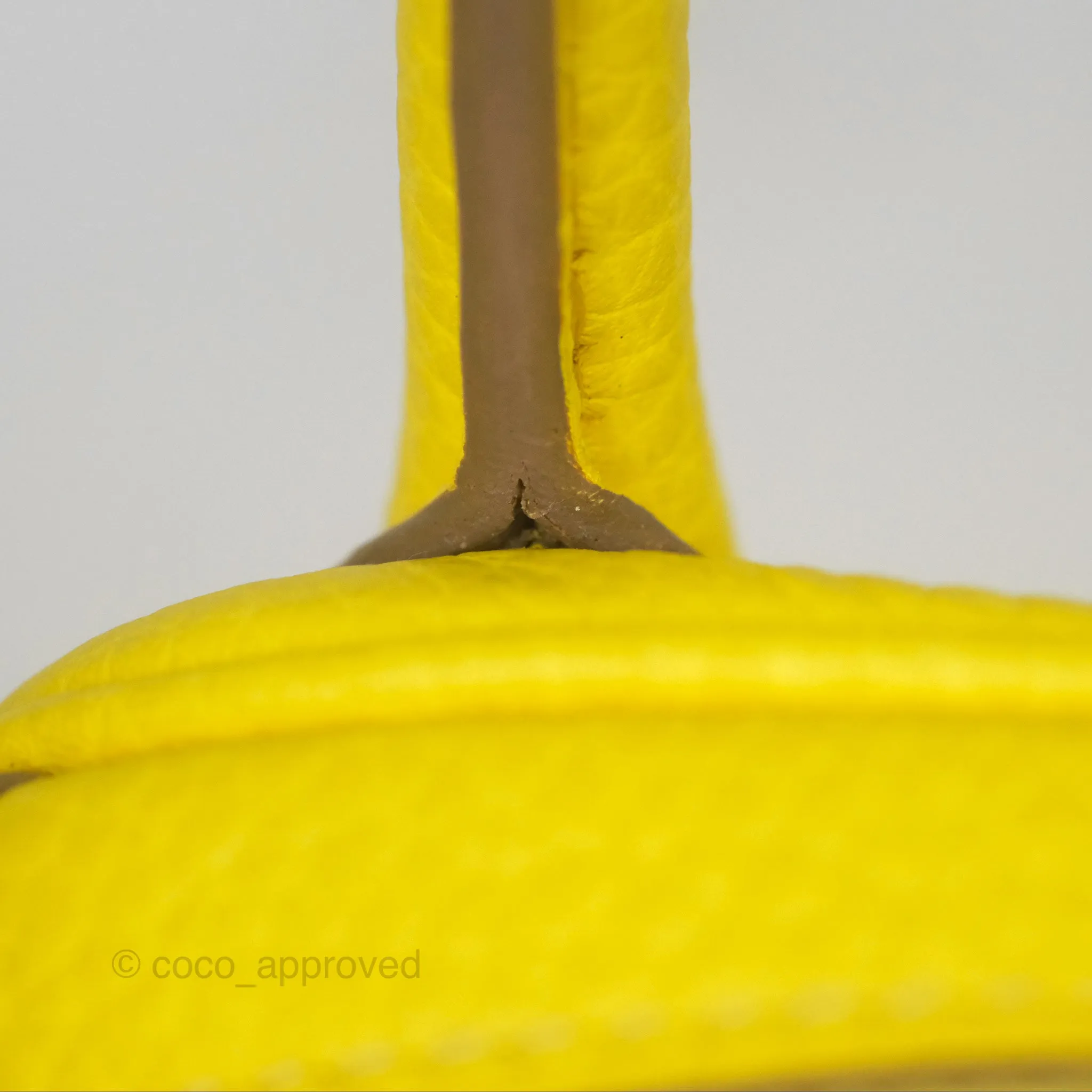 Herms Lindy 30 Celemence Lime 9R Palladium Hardware