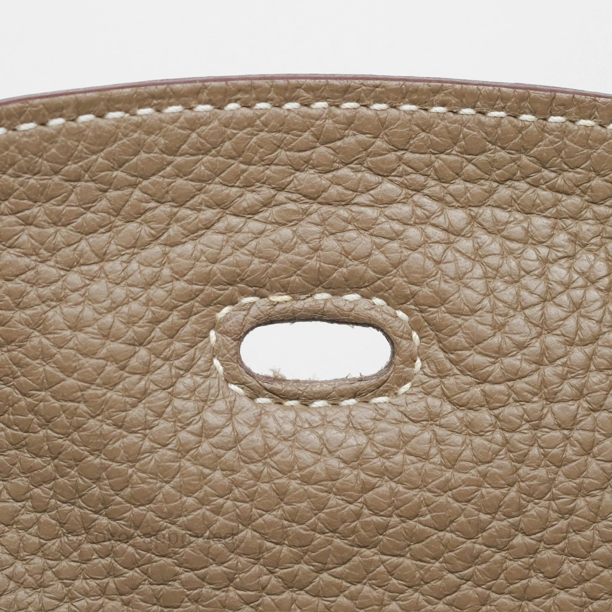 Herms Lindy 30 Etoupe 18 Clemence Palladium Hardware