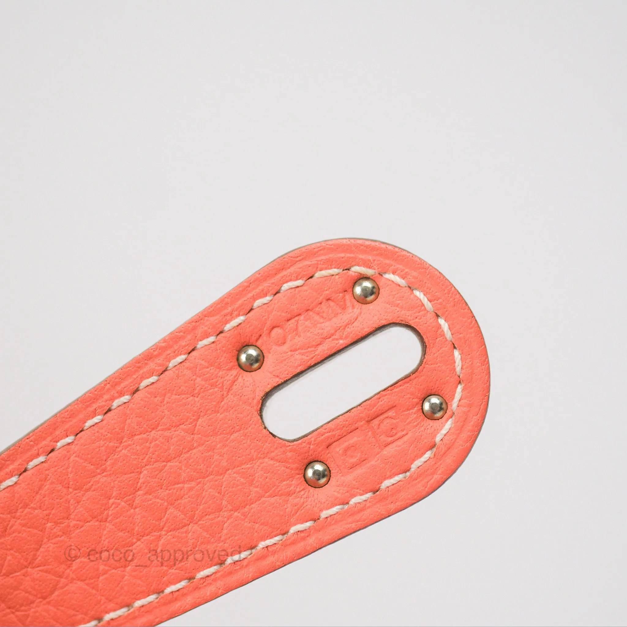 Herms Lindy 30 Flamingo Clemence Palladium Hardware
