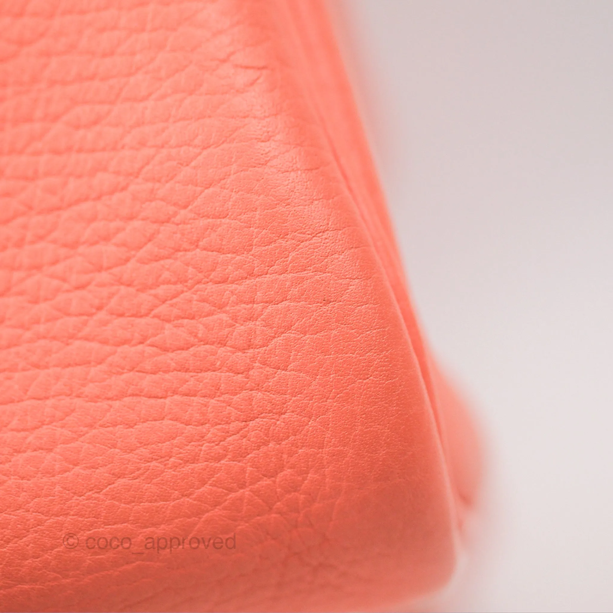 Herms Lindy 30 Flamingo Clemence Palladium Hardware