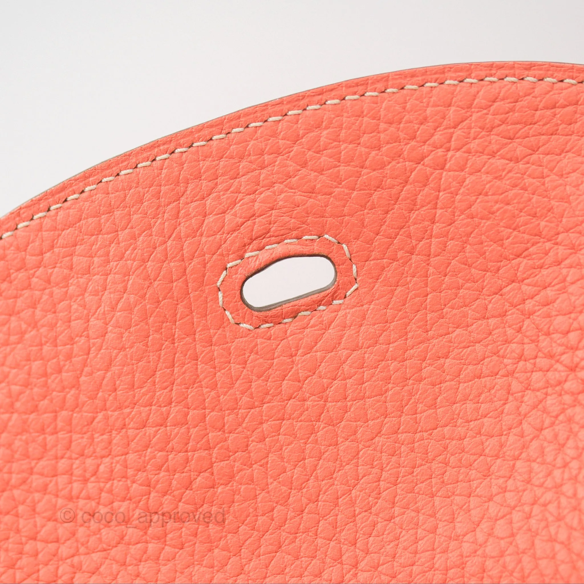 Herms Lindy 30 Flamingo Clemence Palladium Hardware
