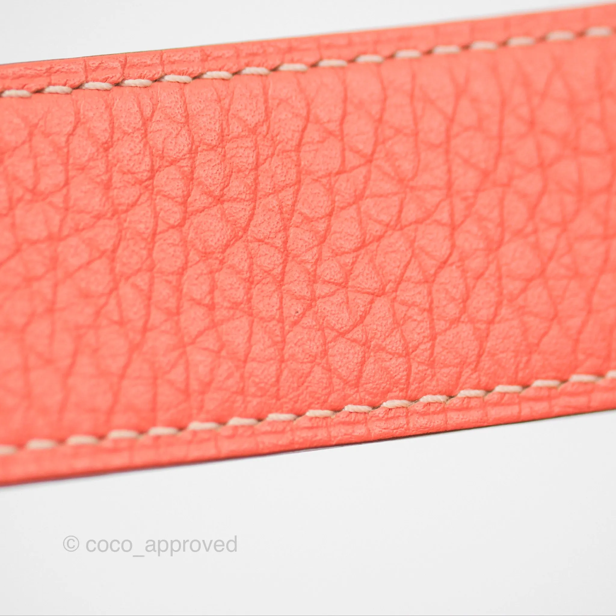 Herms Lindy 30 Flamingo Clemence Palladium Hardware