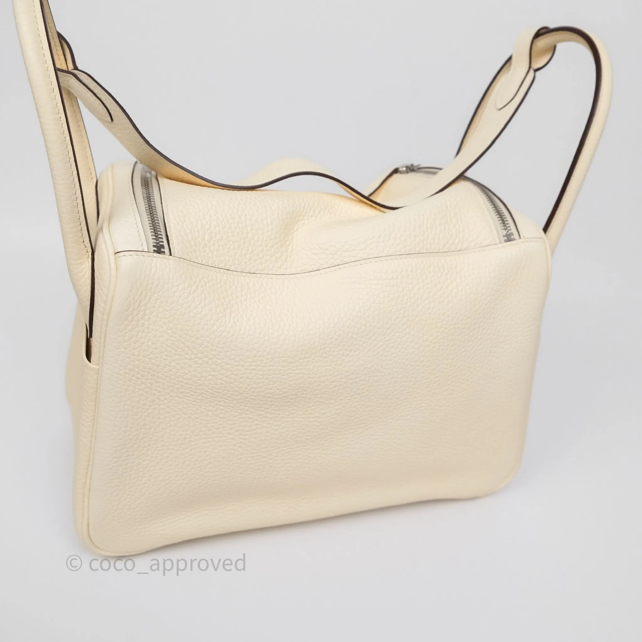 Herms Lindy 30 Nata I2 Clemence Palladium Hardware