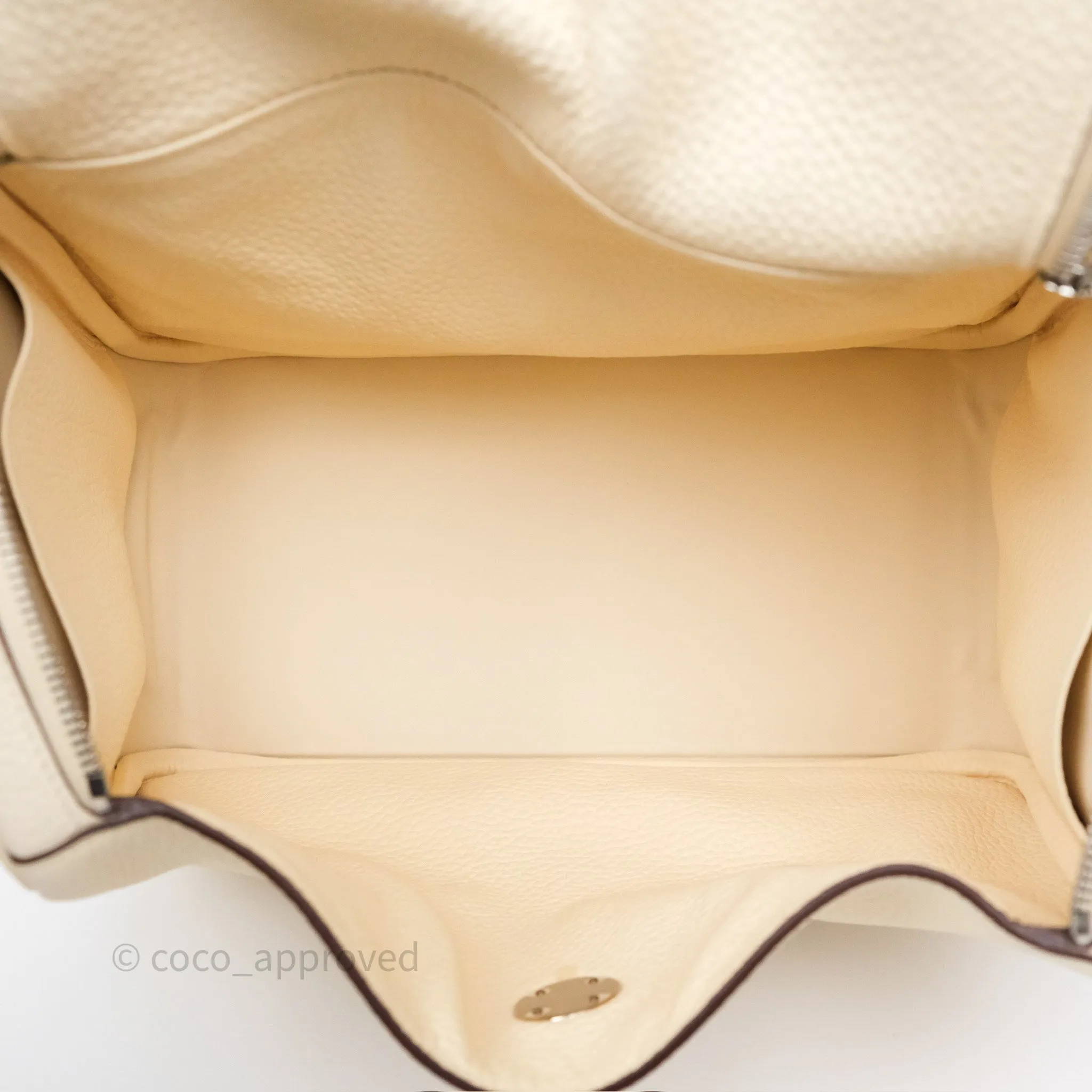 Herms Lindy 30 Nata I2 Clemence Palladium Hardware